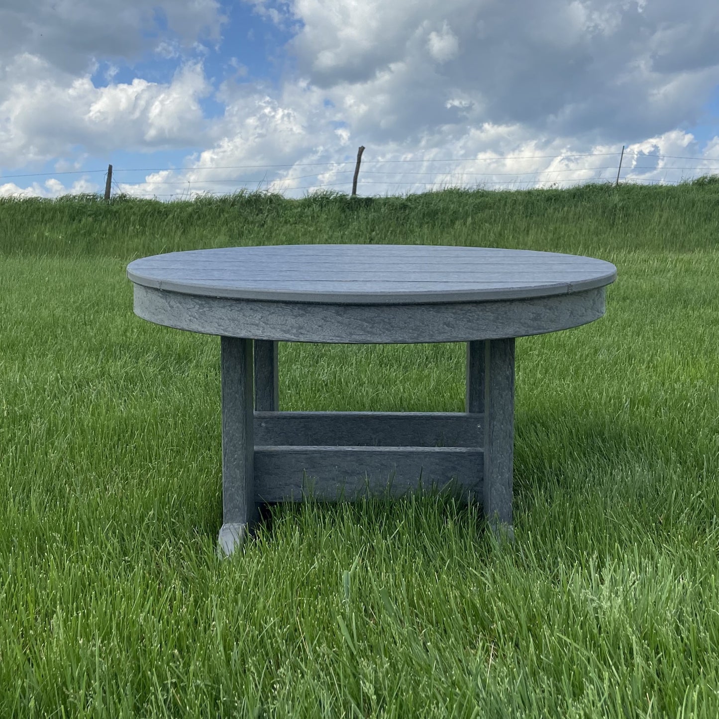 conversation table dark gray