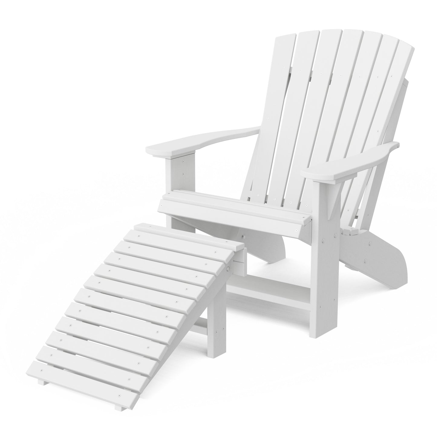 Heritage Adirondack Chair with Footrest