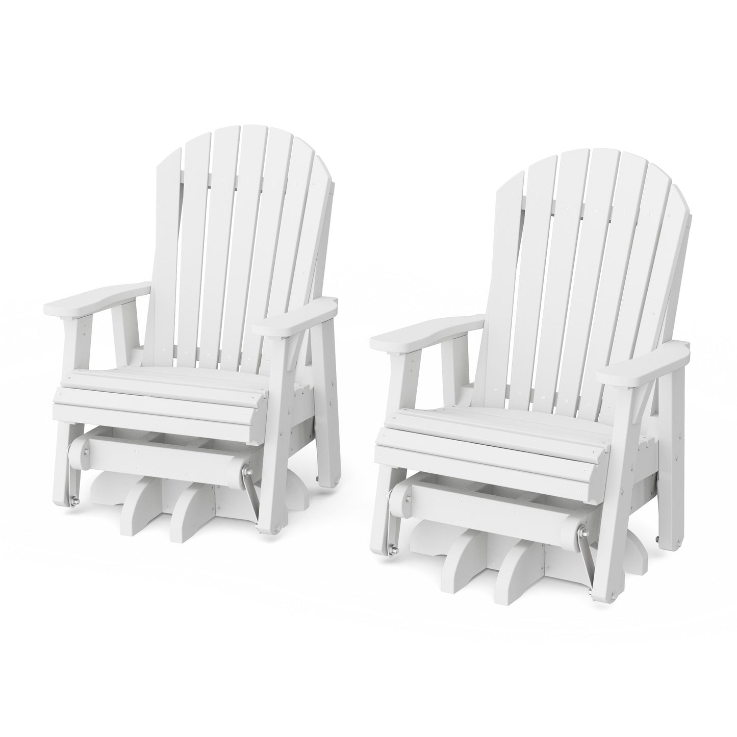 Heritage Adirondack Swivel Glider Chair Set of 2