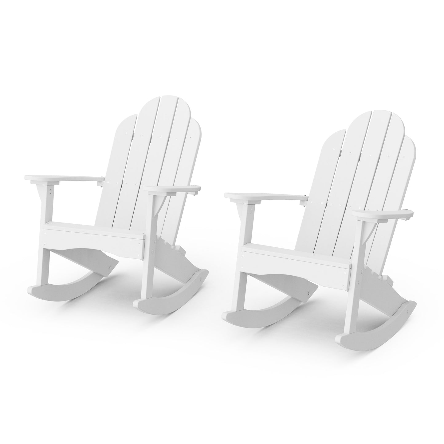 Classic Adirondack Rocking Chairs Set of 2