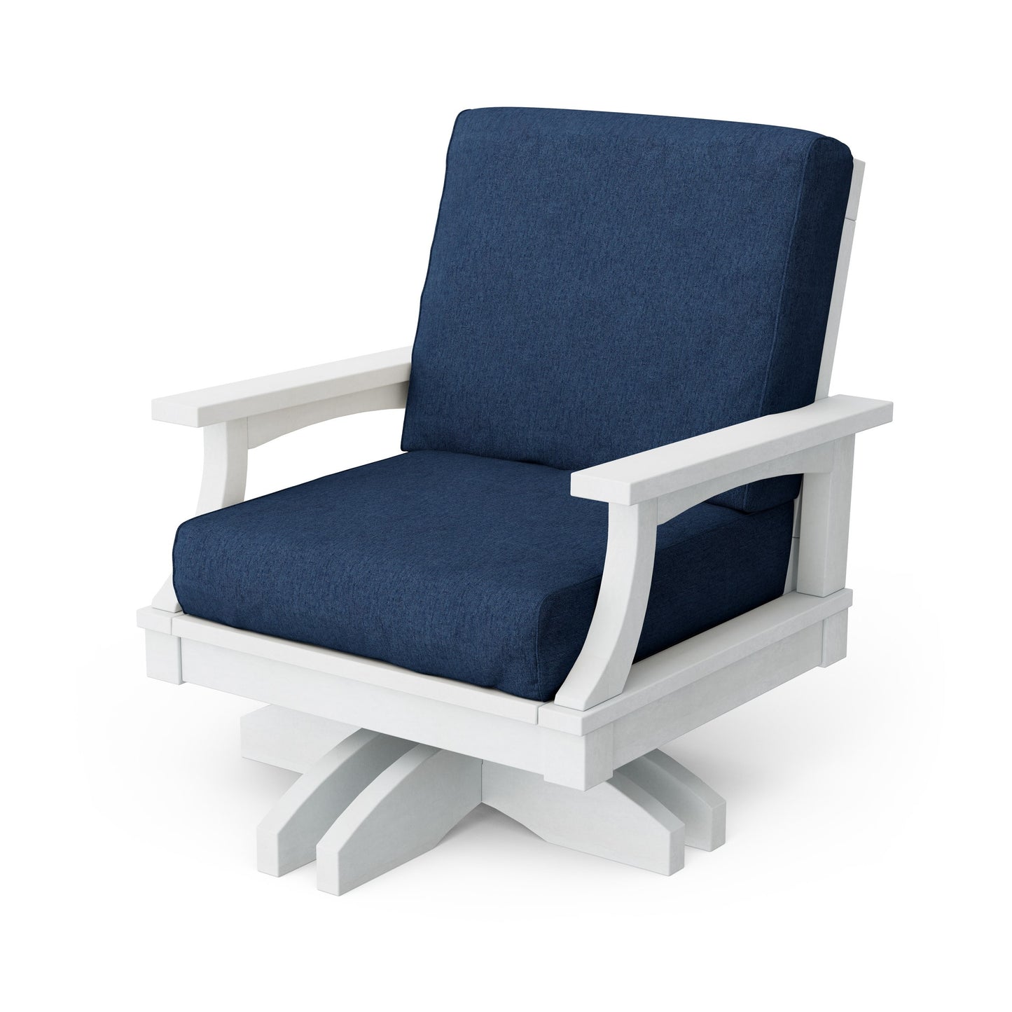 Heritage Deep Seating Swivel Chair