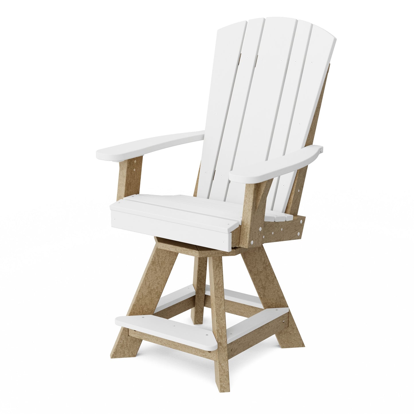 Heritage Balcony Swivel Counter Chair