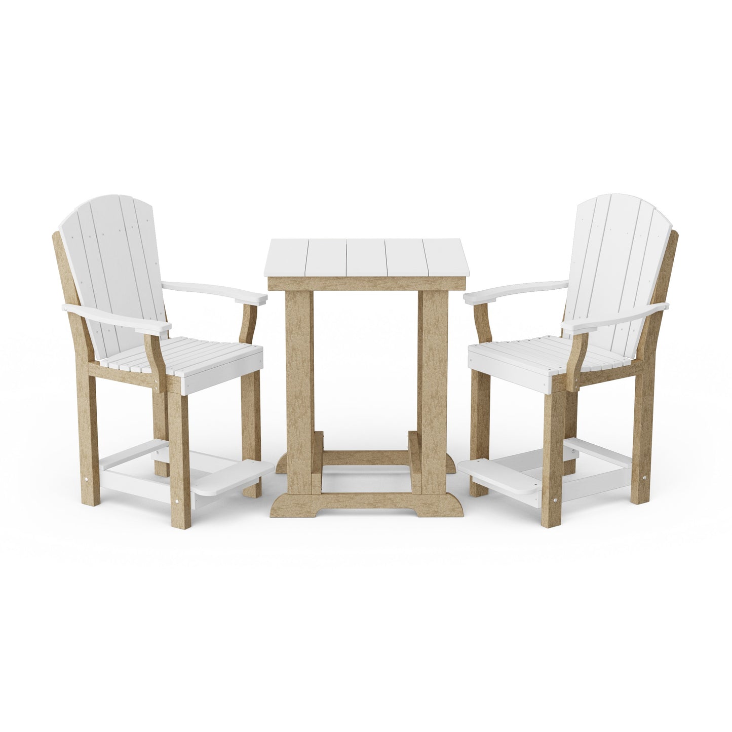 Heritage 3-Piece Patio Counter Height Bistro Set