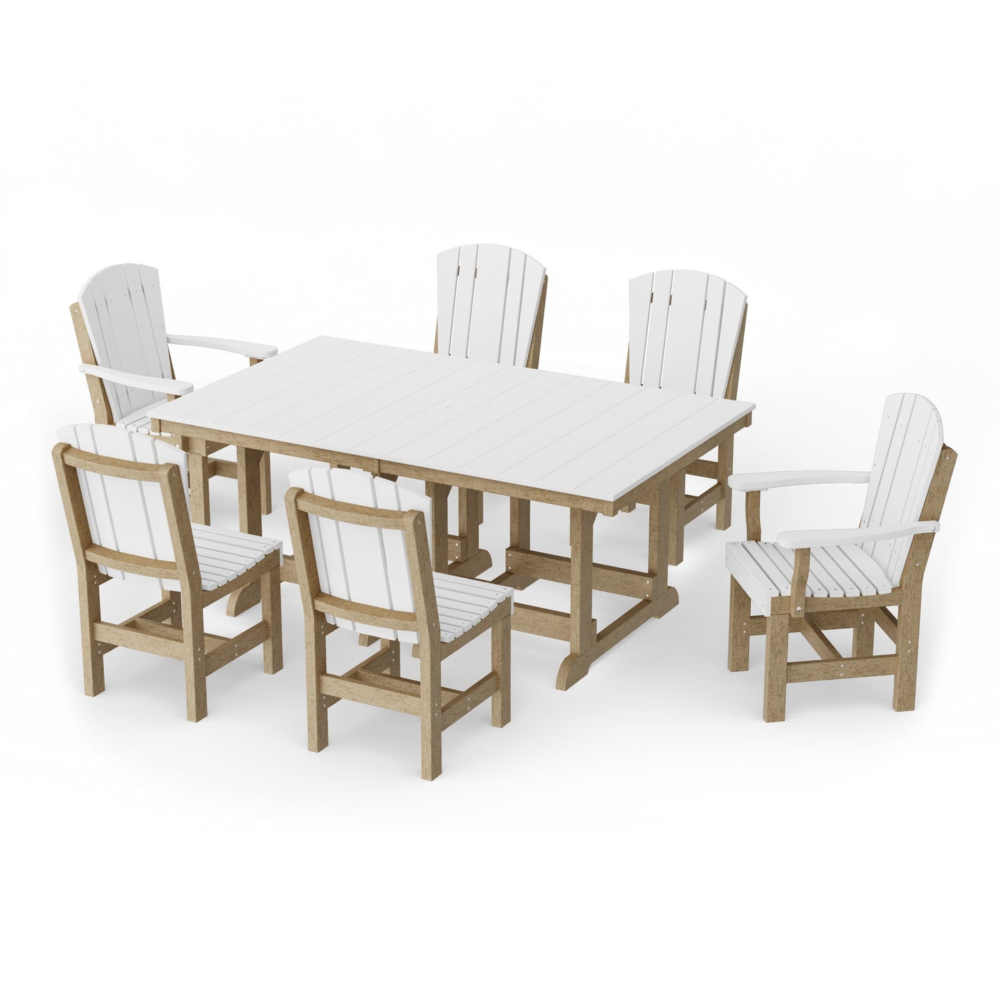 Heritage 7-Piece Rectangular Dining Set