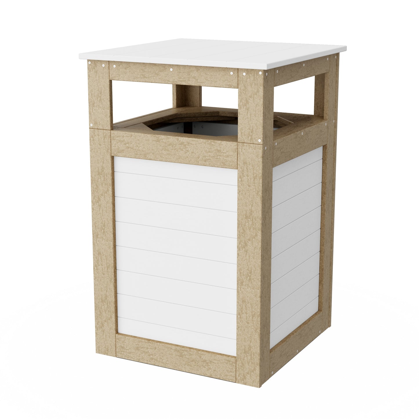 Outdoor Trash Can Holder