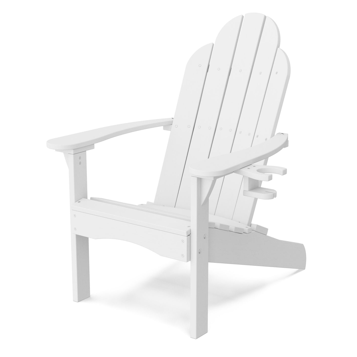 Classic Adirondack Chair with Cup Holder