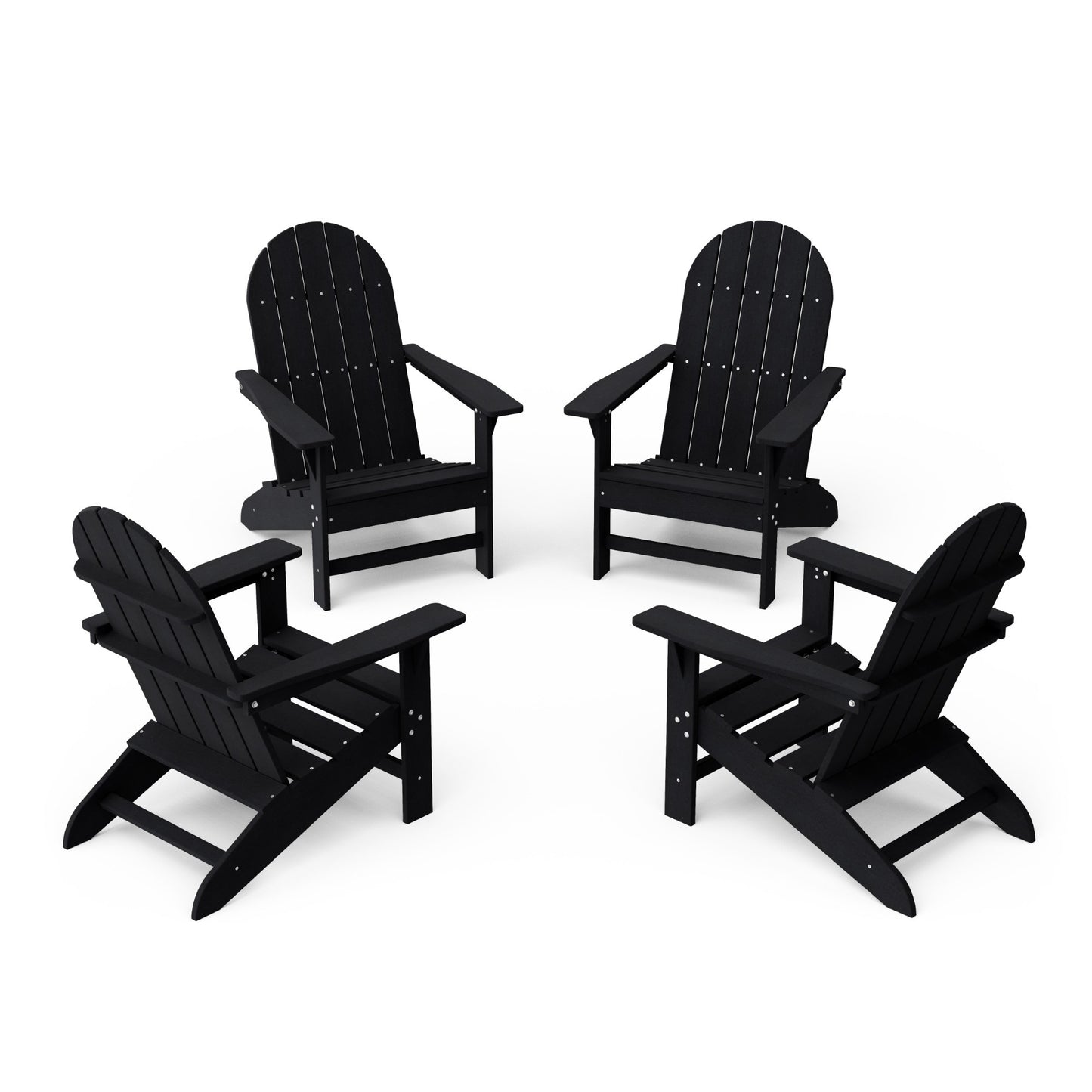 Freedom 4-Piece Traditional Adirondack Conversation Set