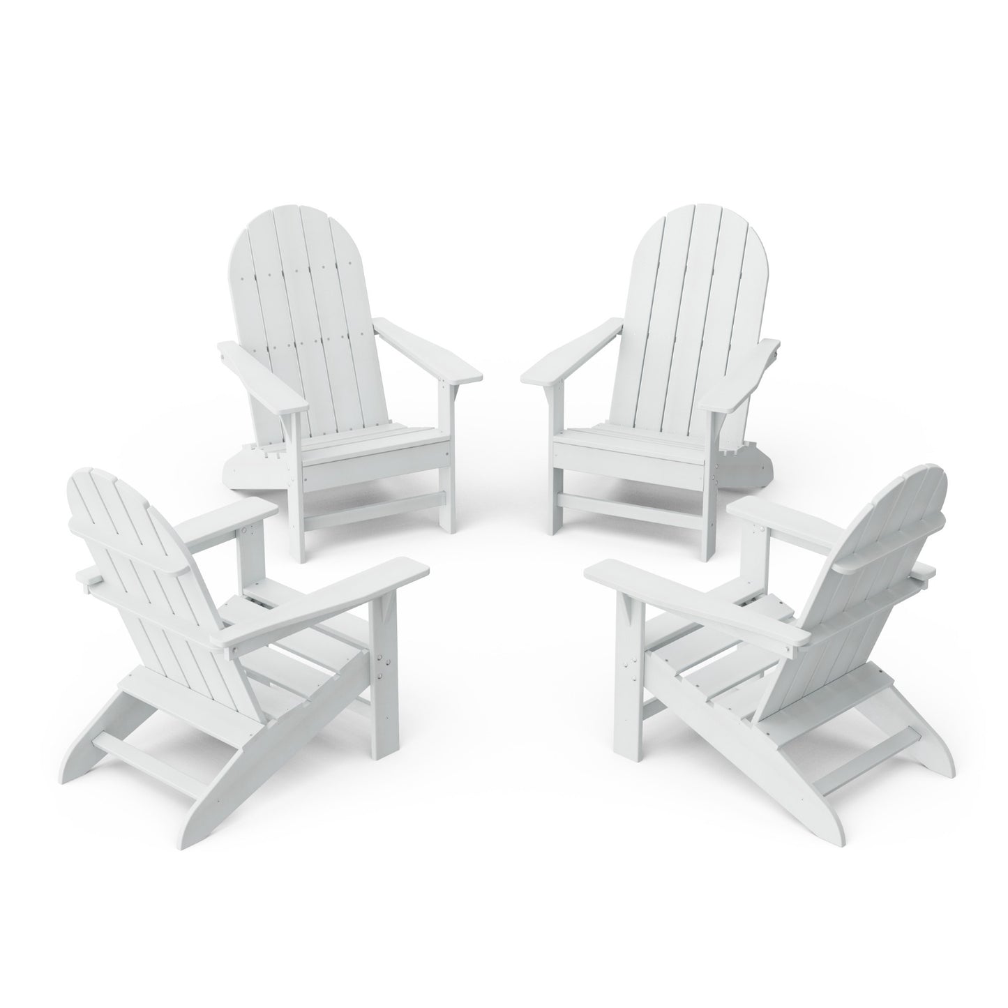 Freedom 4-Piece Traditional Adirondack Conversation Set