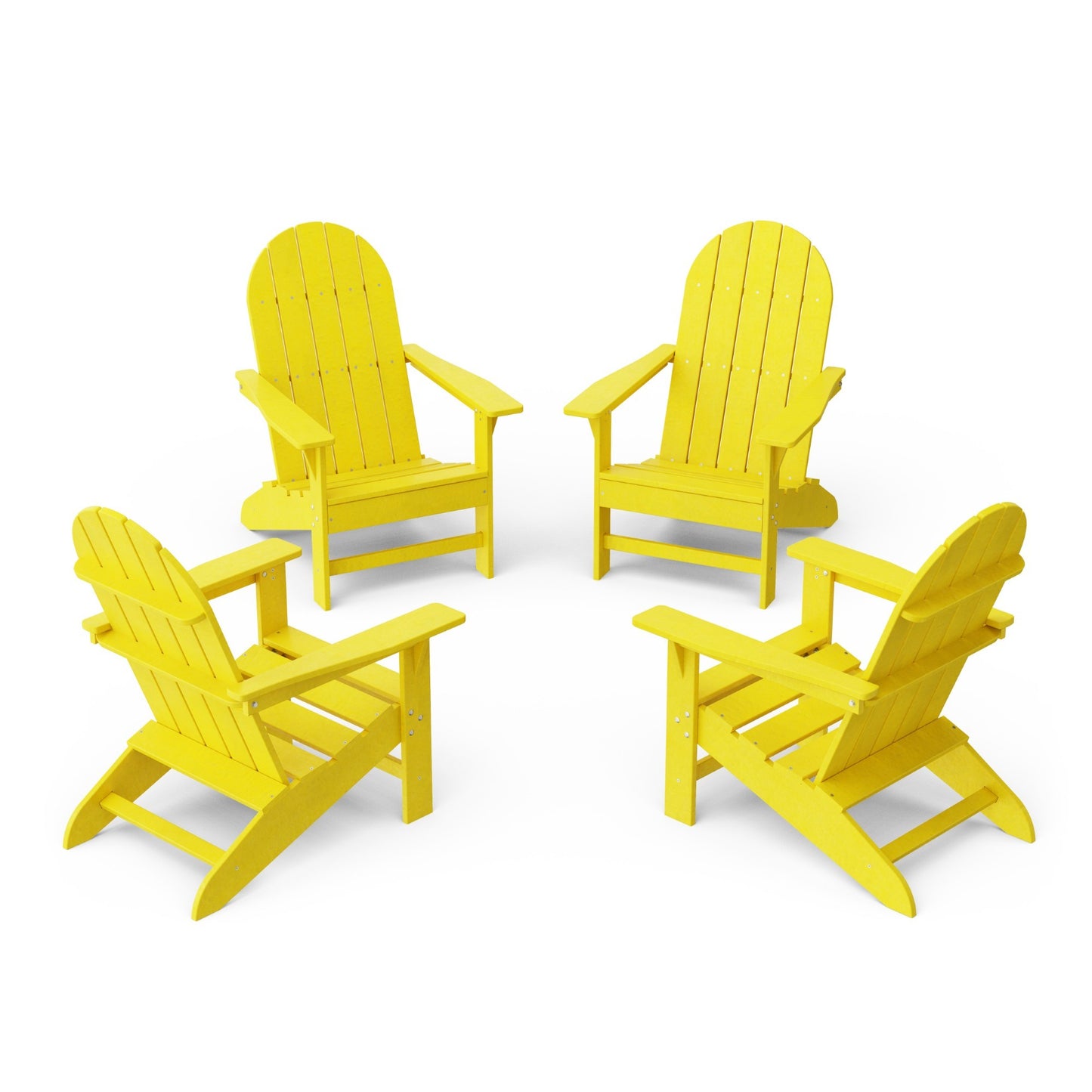 Freedom 4-Piece Traditional Adirondack Conversation Set