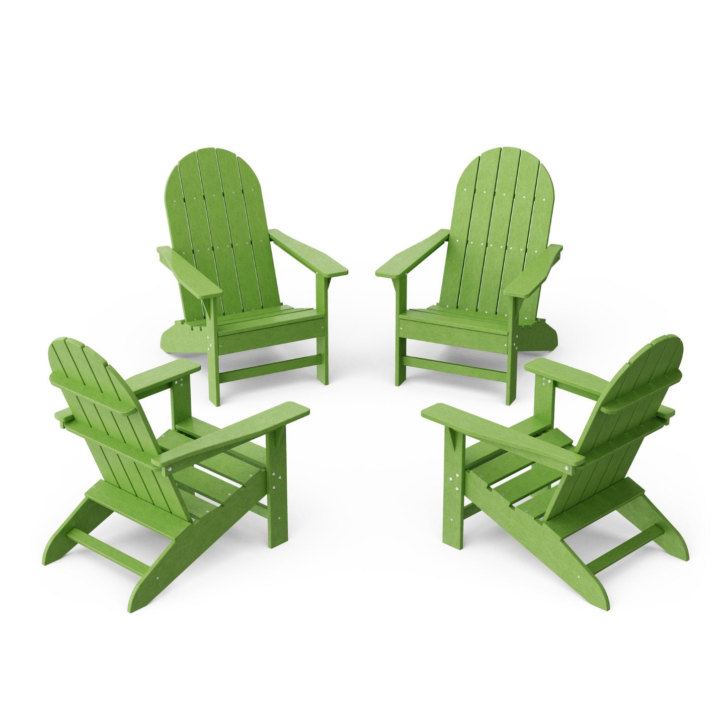 Freedom 4-Piece Traditional Adirondack Conversation Set