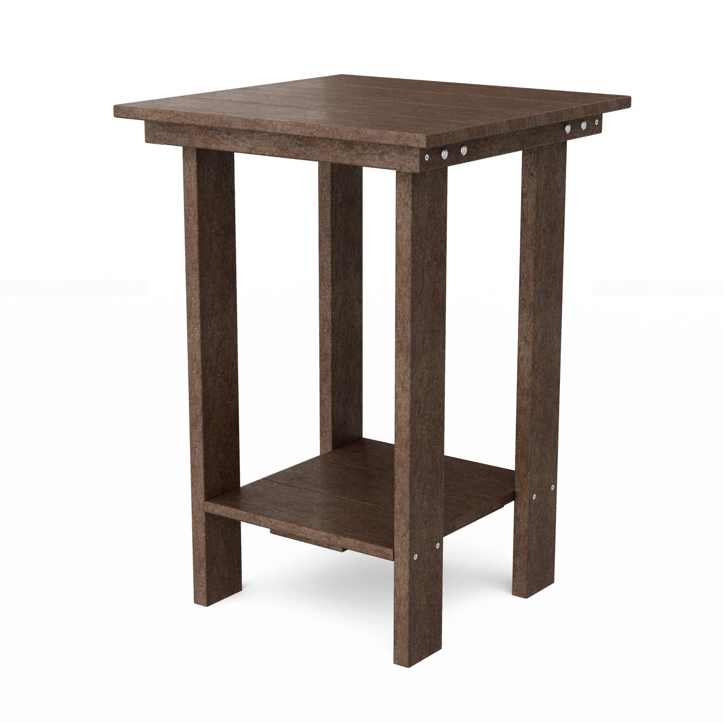 Contemporary Balcony Table, Tudor Brown
