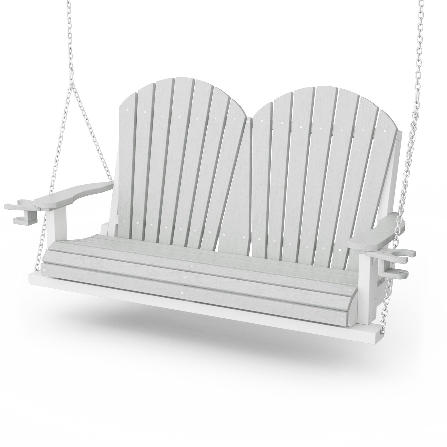 Heritage Adirondack Porch Swing with Cup Holders