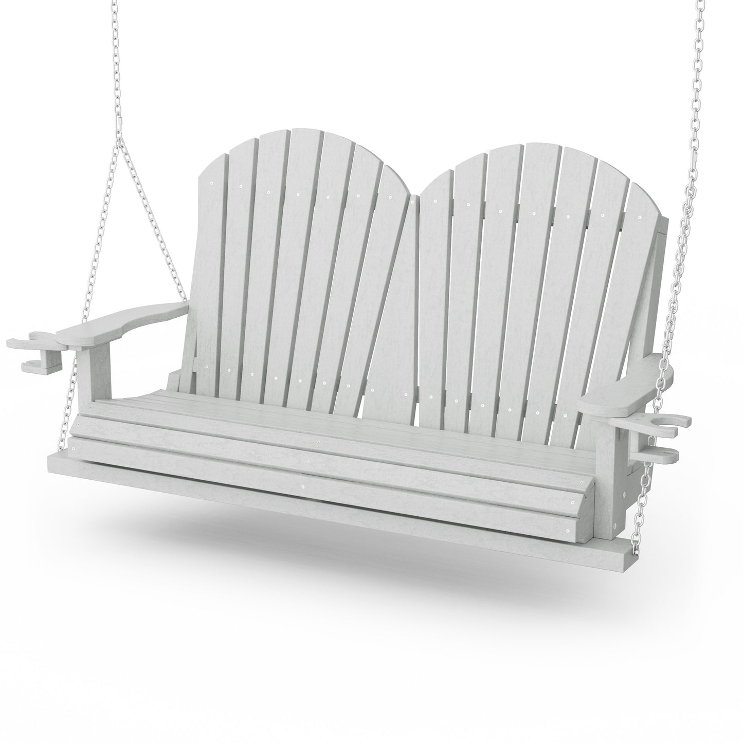 Heritage Adirondack Porch Swing with Cup Holders