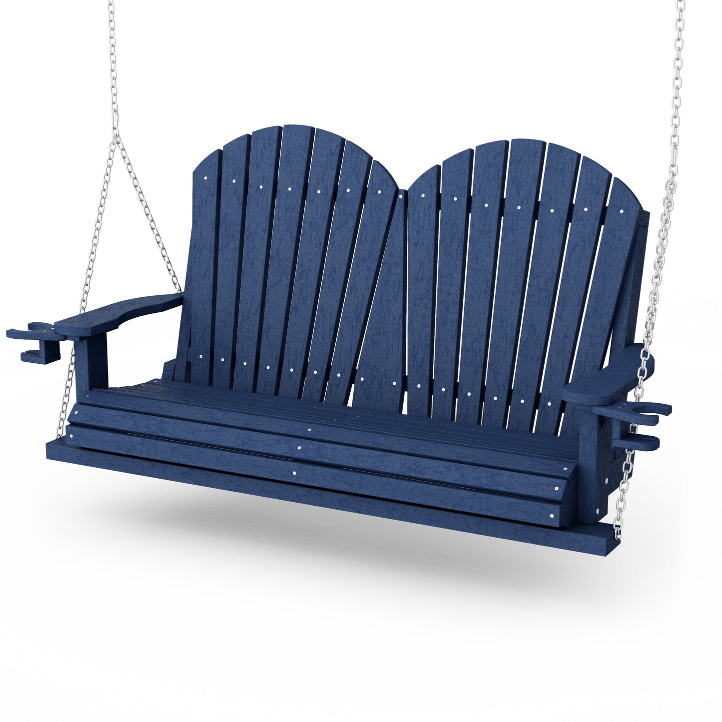 Heritage Adirondack Porch Swing with Cup Holders