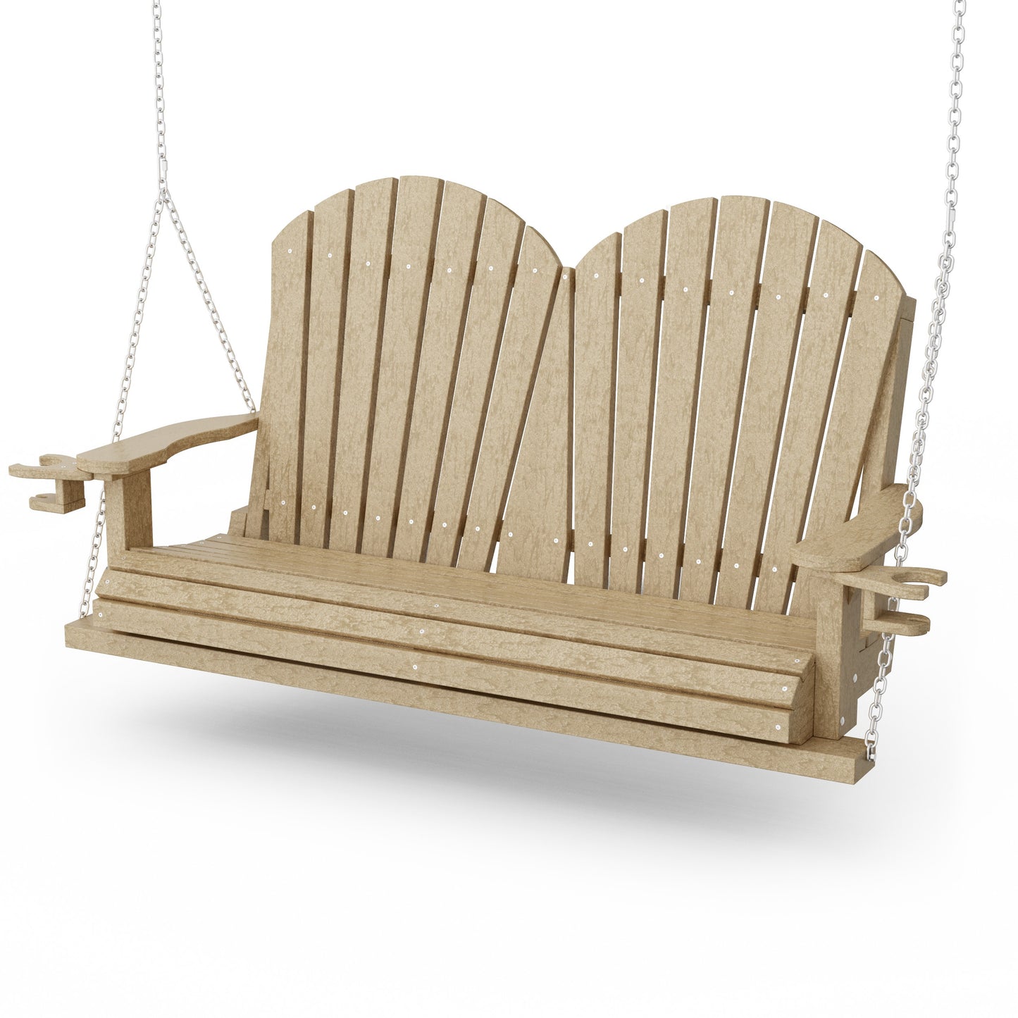 Heritage Adirondack Porch Swing with Cup Holders