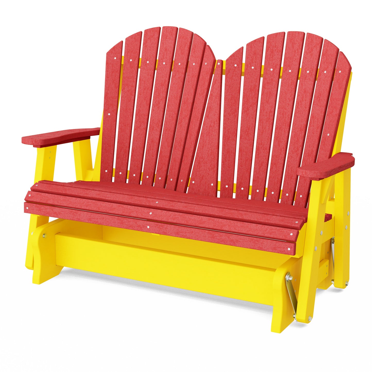 Heritage Double Adirondack Glider