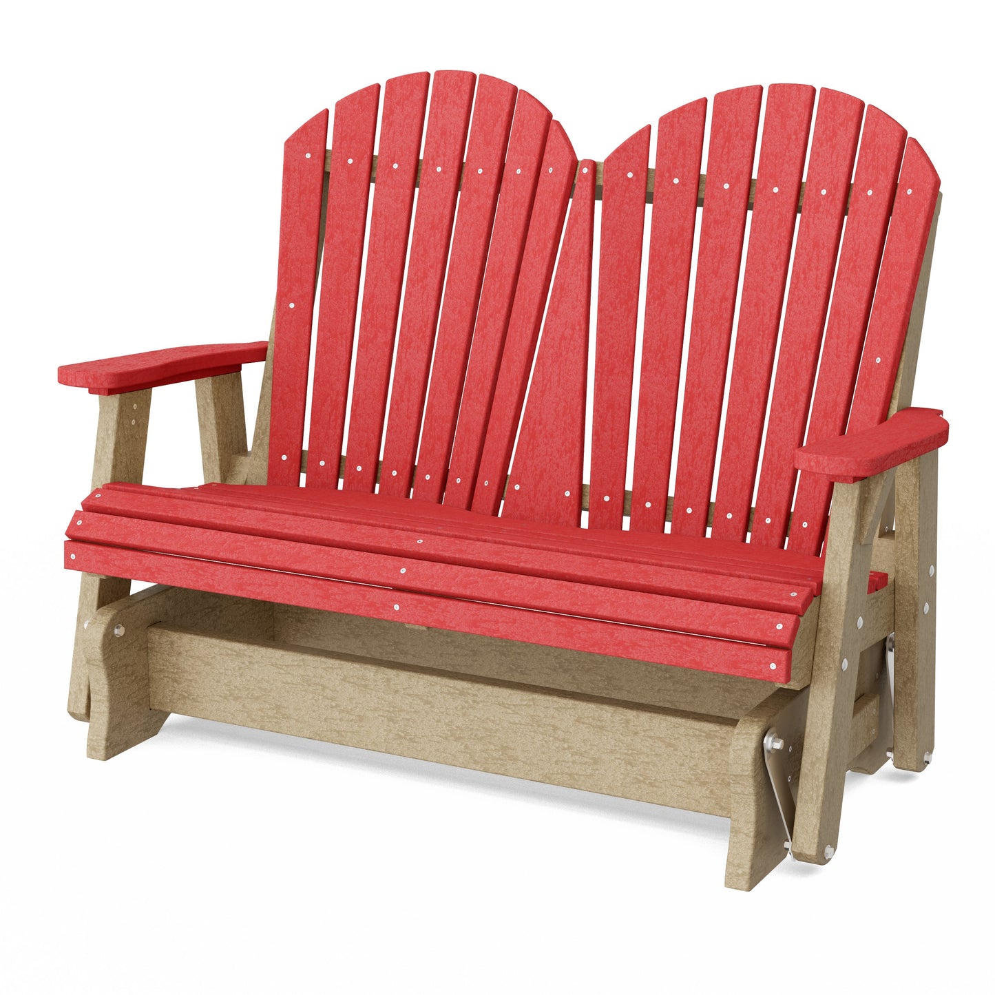Heritage Double Adirondack Glider