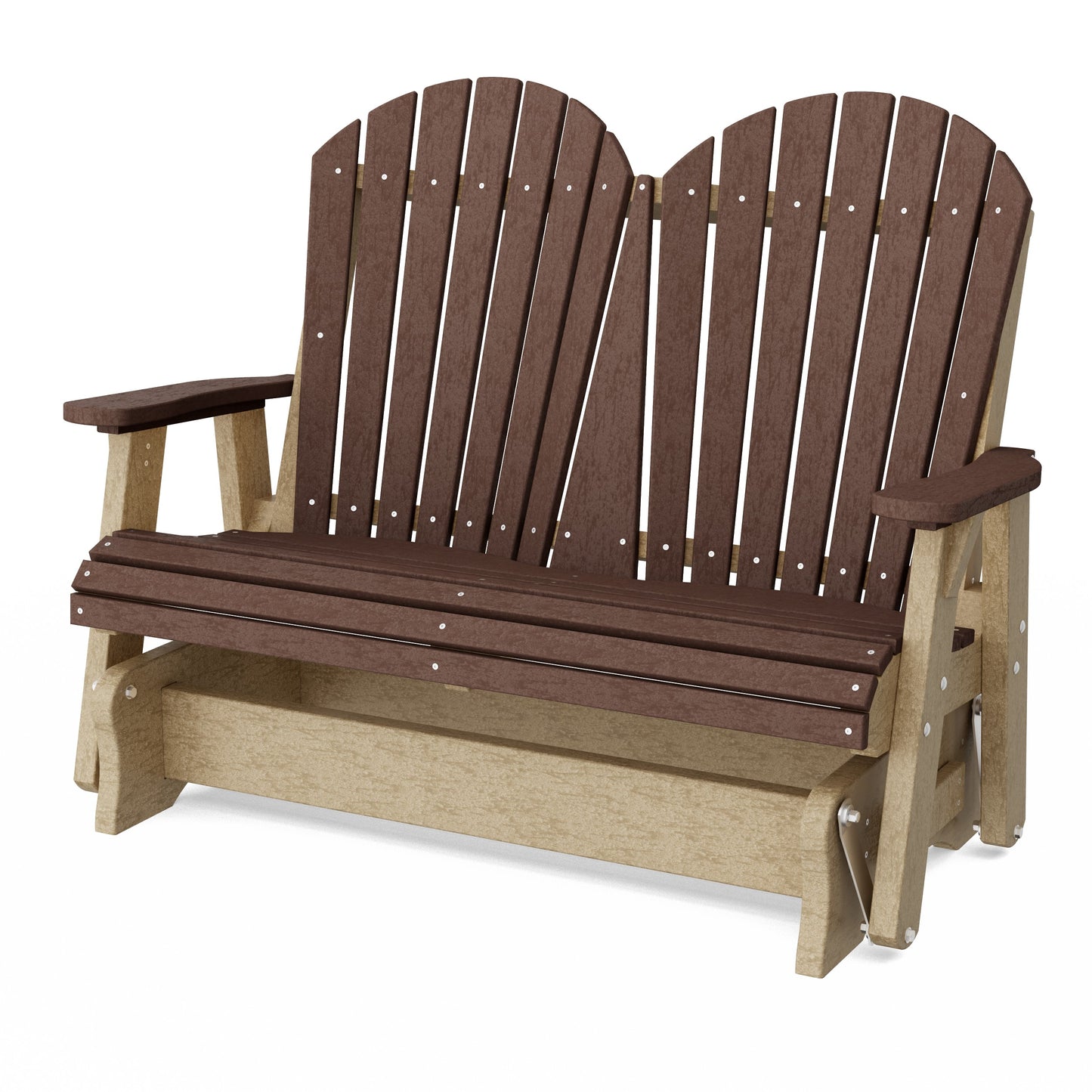 Heritage Double Adirondack Glider