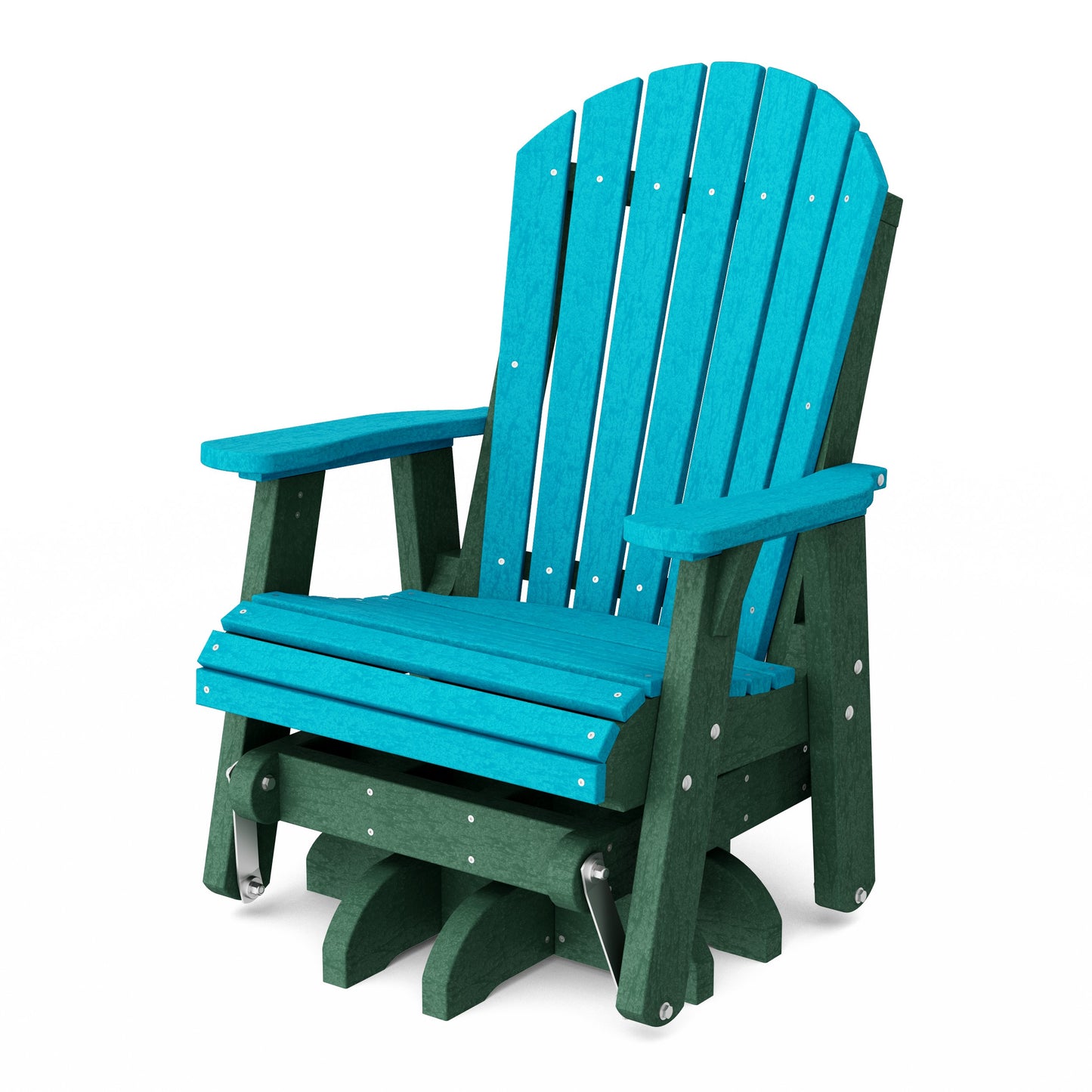 Heritage Adirondack Swivel Glider Chair