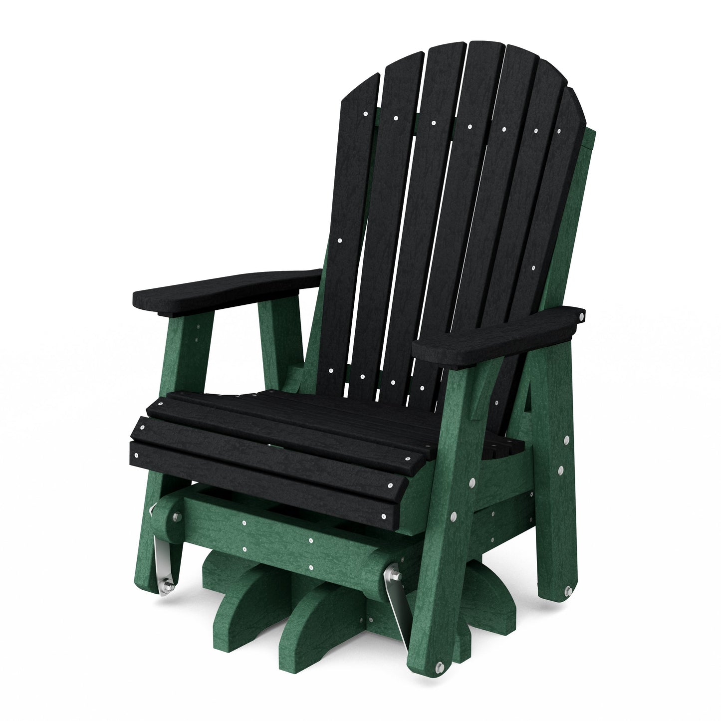 Heritage Adirondack Swivel Glider Chair