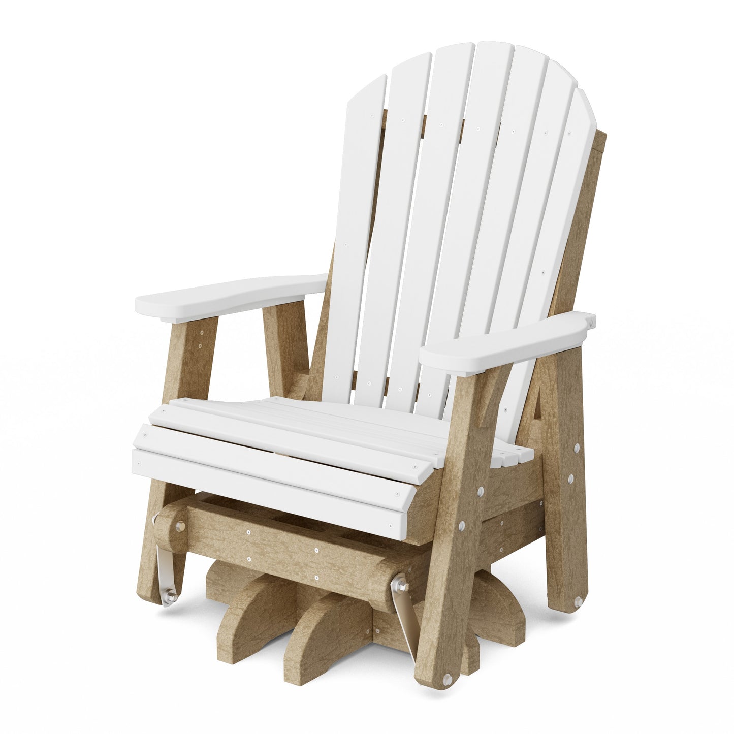Heritage Adirondack Swivel Glider Chair