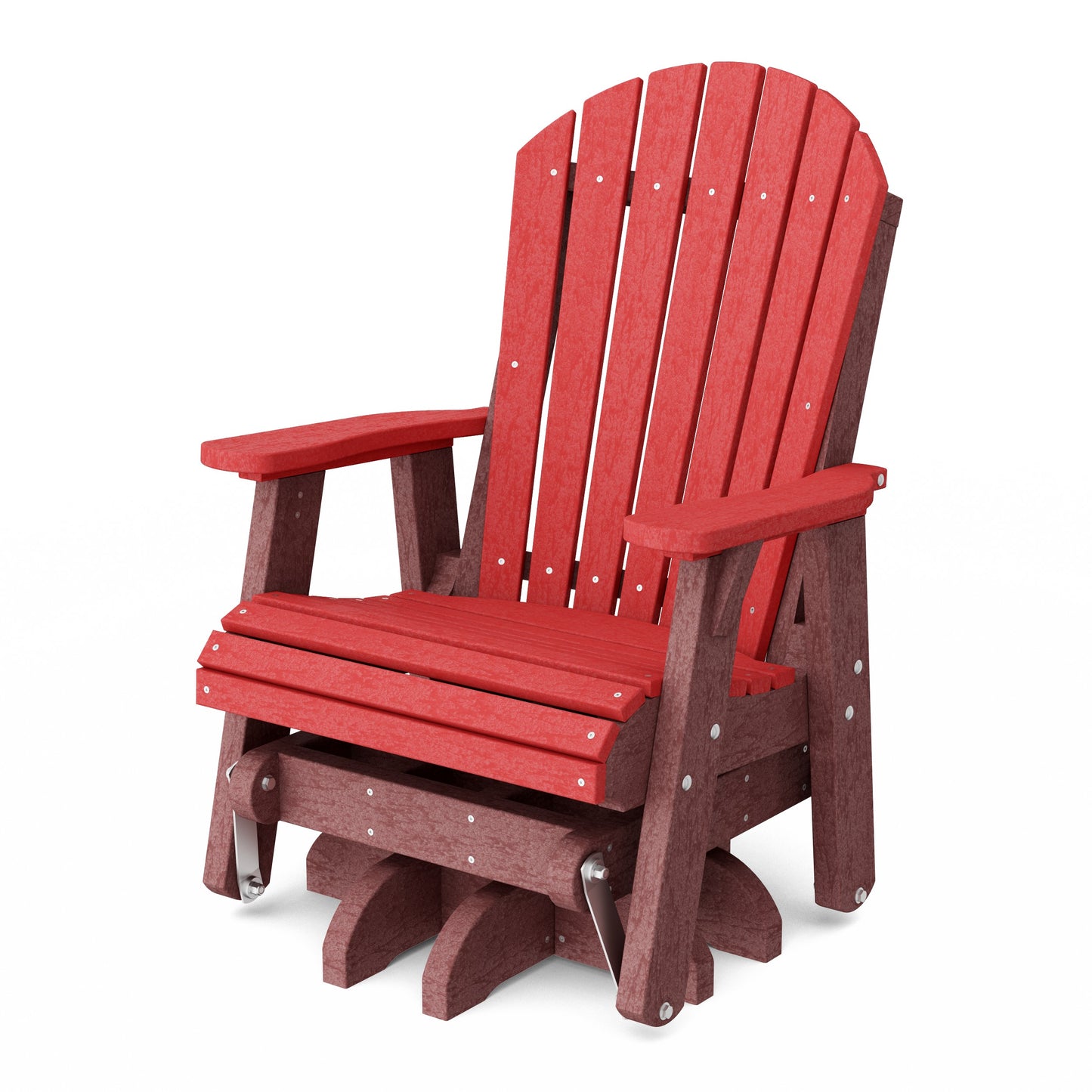 Heritage Adirondack Swivel Glider Chair