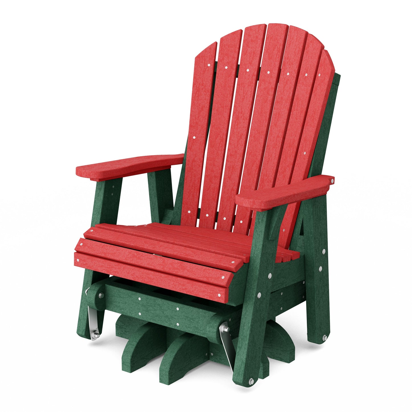 Heritage Adirondack Swivel Glider Chair