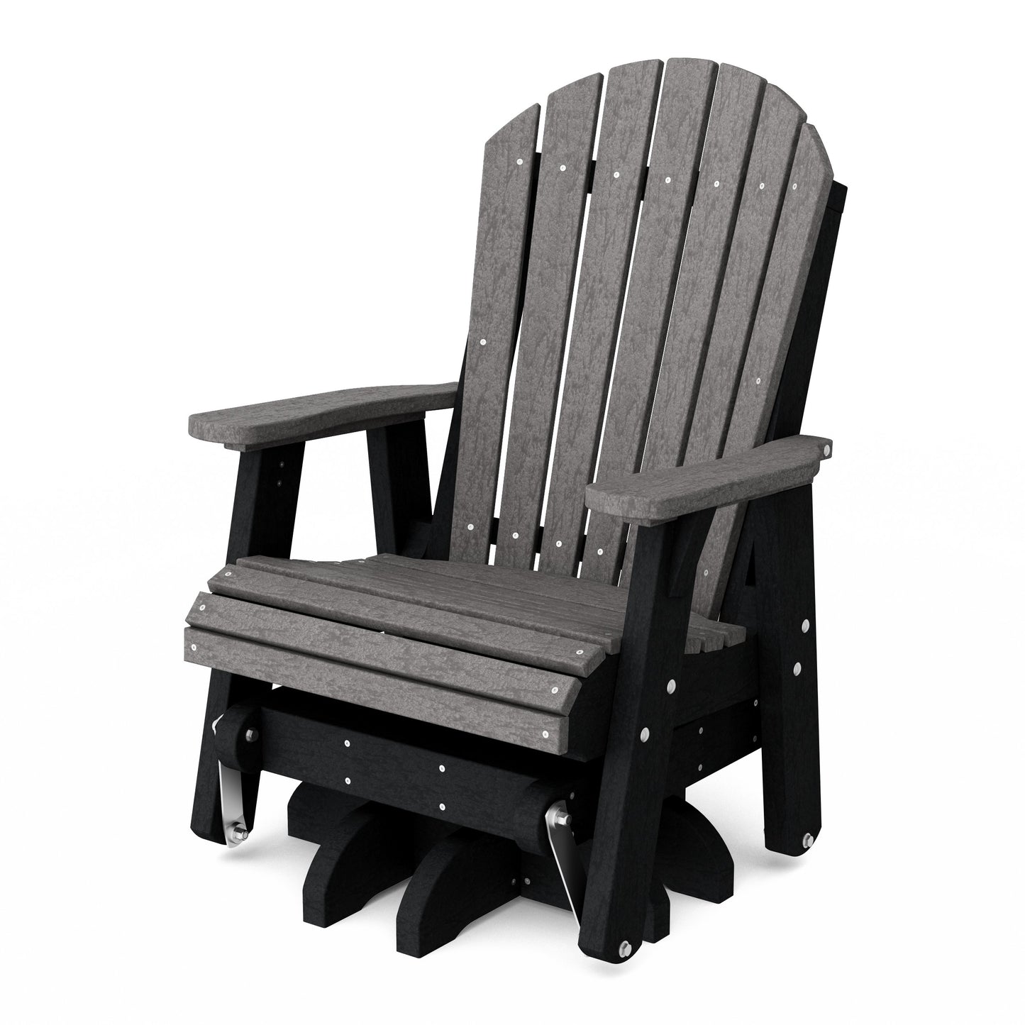 Heritage Adirondack Swivel Glider Chair