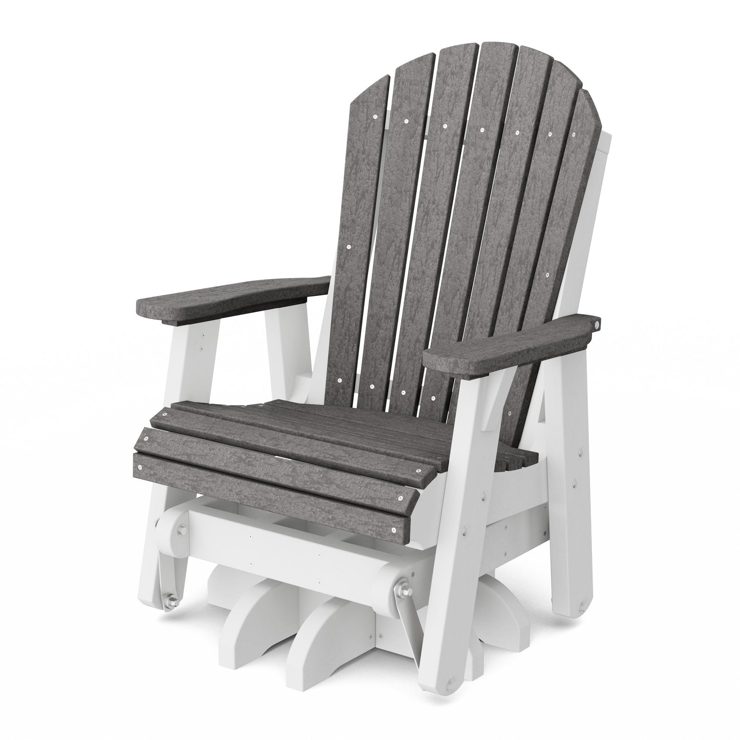 Heritage Adirondack Swivel Glider Chair