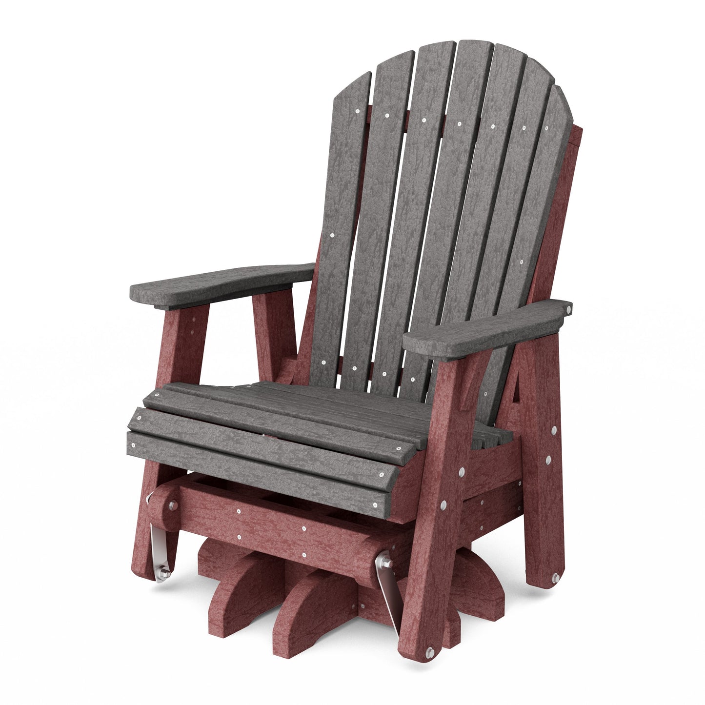 Heritage Adirondack Swivel Glider Chair