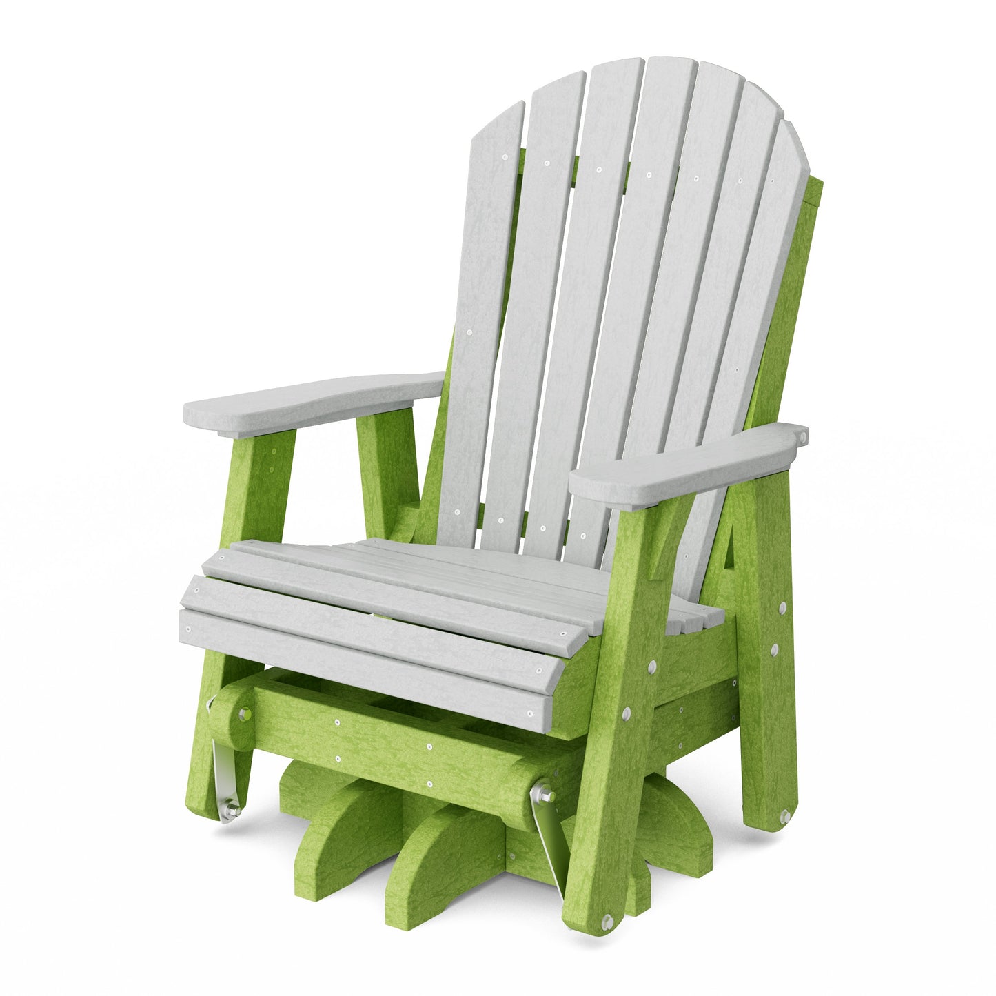 Heritage Adirondack Swivel Glider Chair