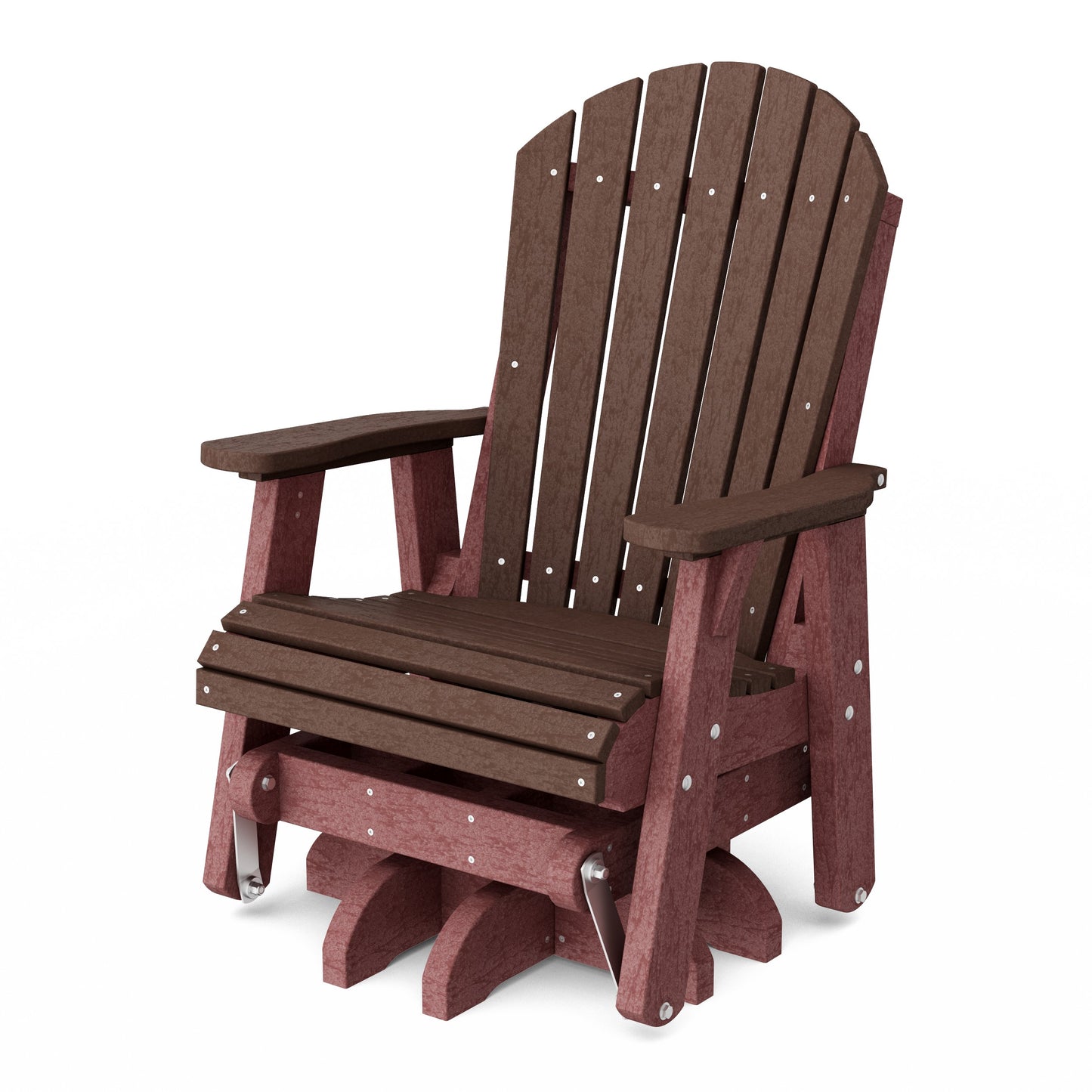 Heritage Adirondack Swivel Glider Chair