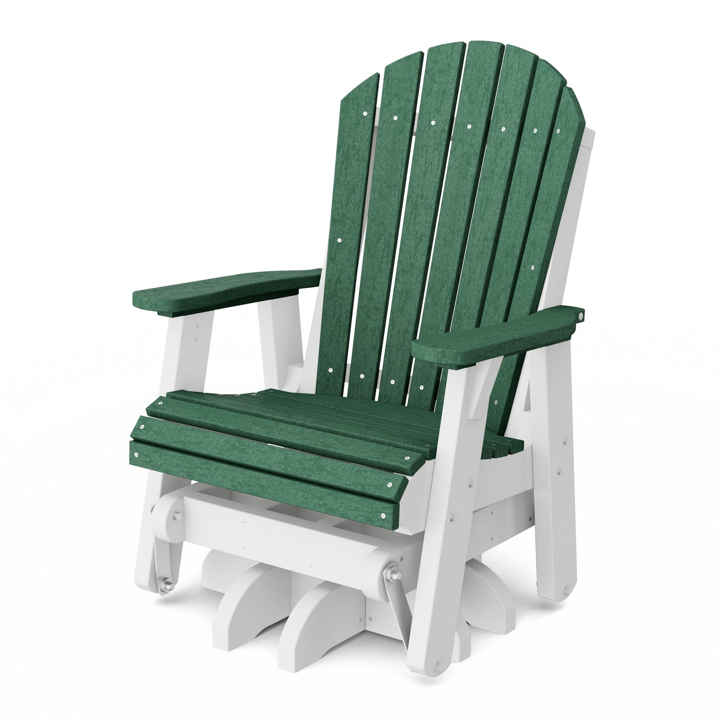 Heritage Adirondack Swivel Glider Chair