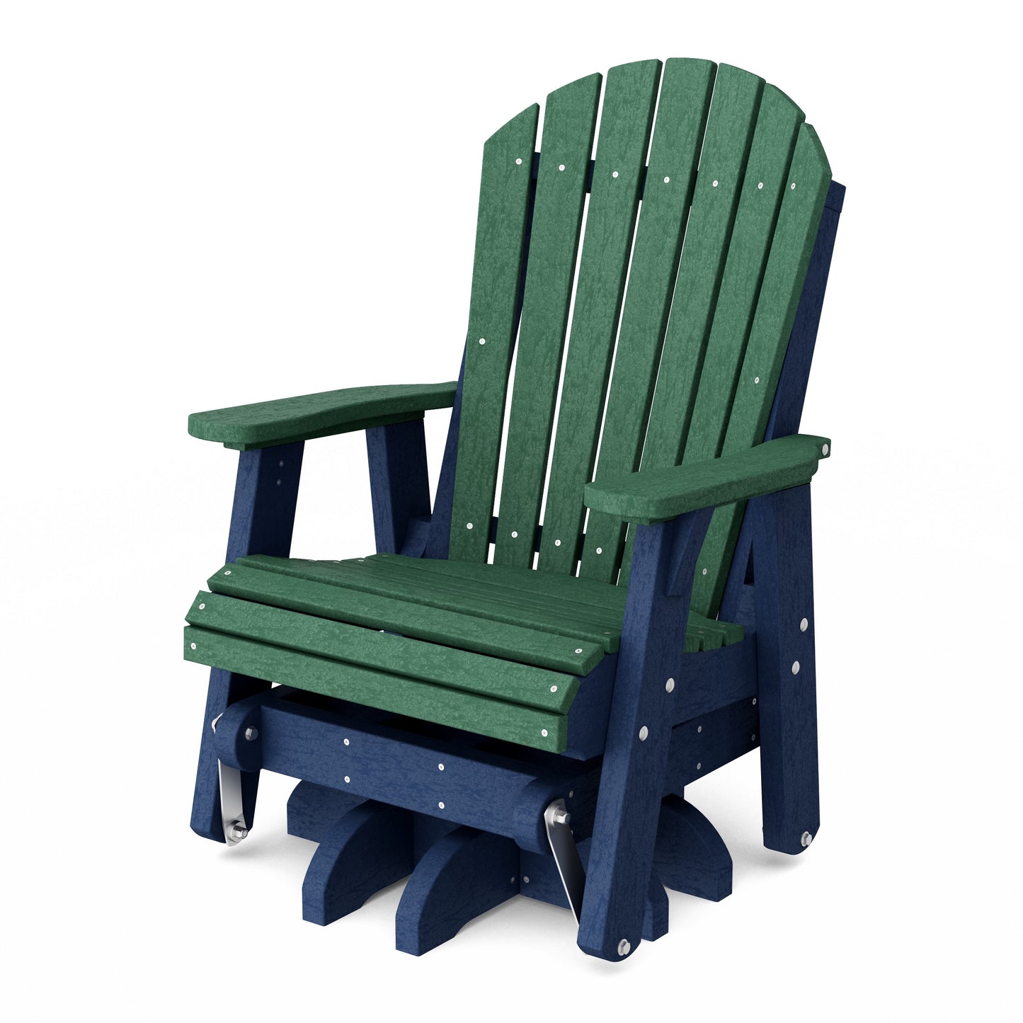 Heritage Adirondack Swivel Glider Chair