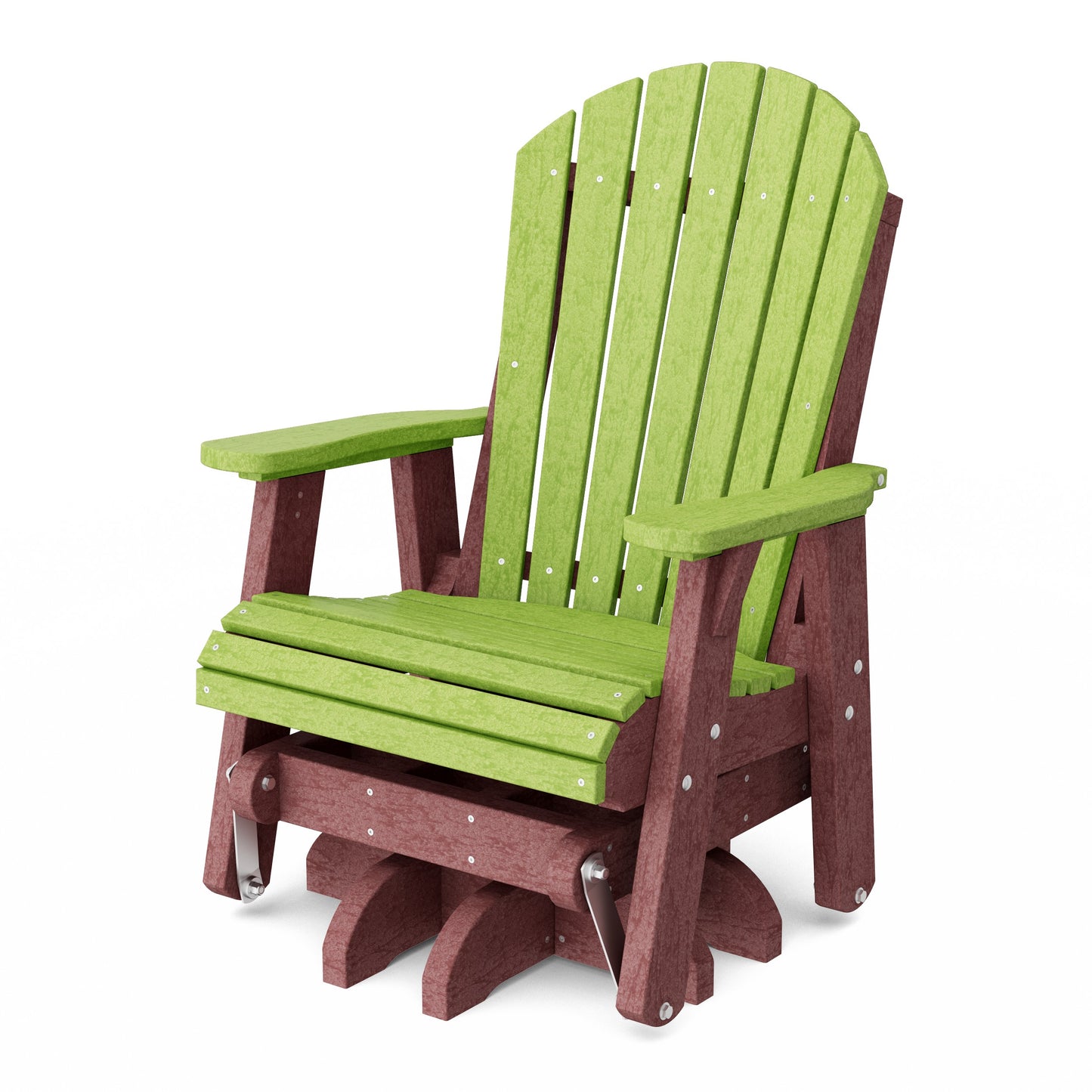 Heritage Adirondack Swivel Glider Chair