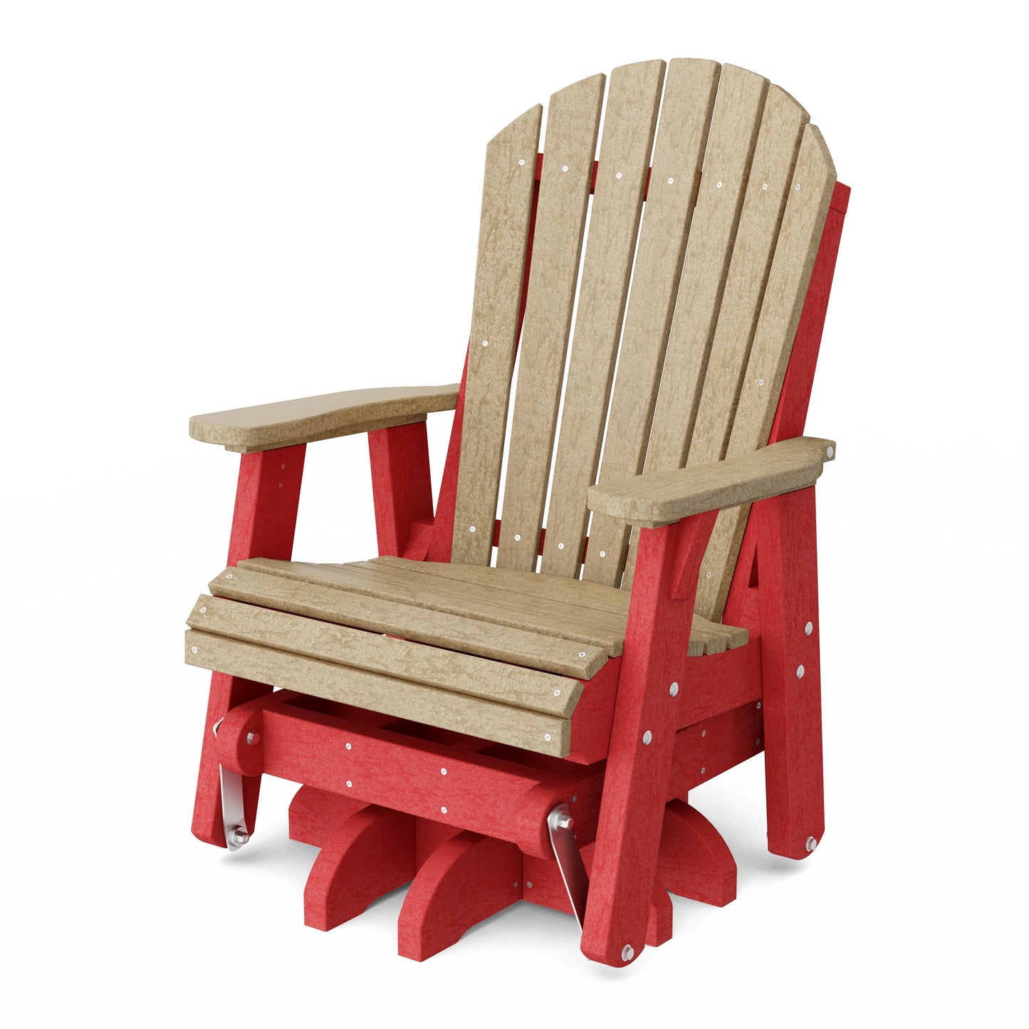 Heritage Adirondack Swivel Glider Chair