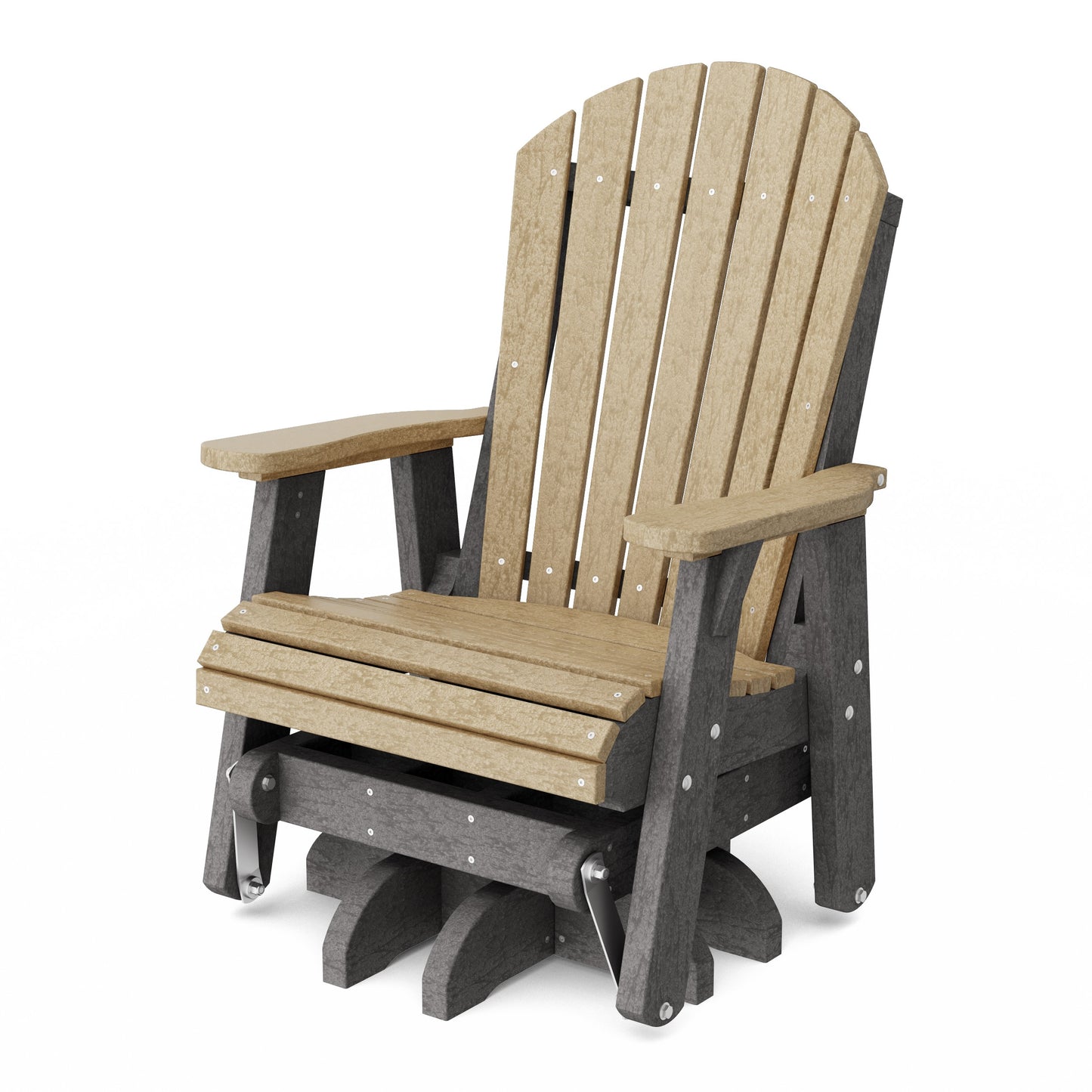 Heritage Adirondack Swivel Glider Chair