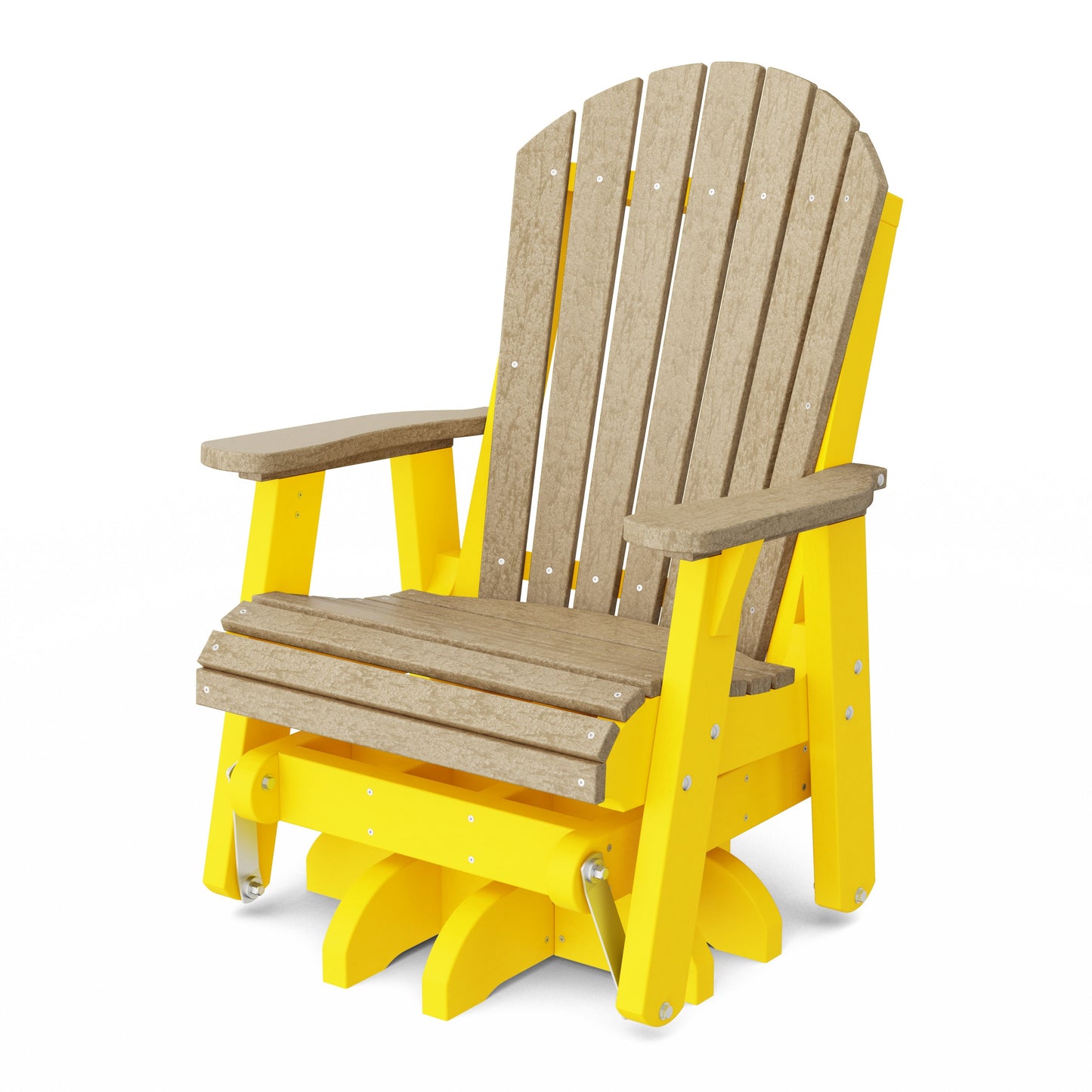 Heritage Adirondack Swivel Glider Chair