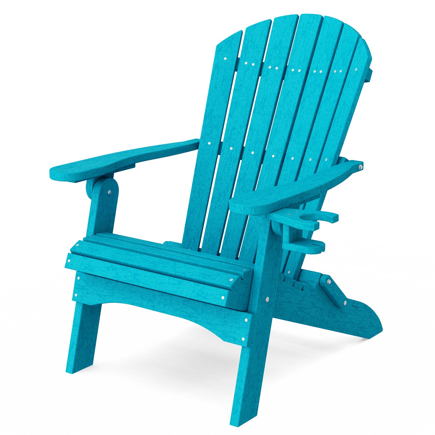 Heritage Folding Adirondack Chair with Cup Holder