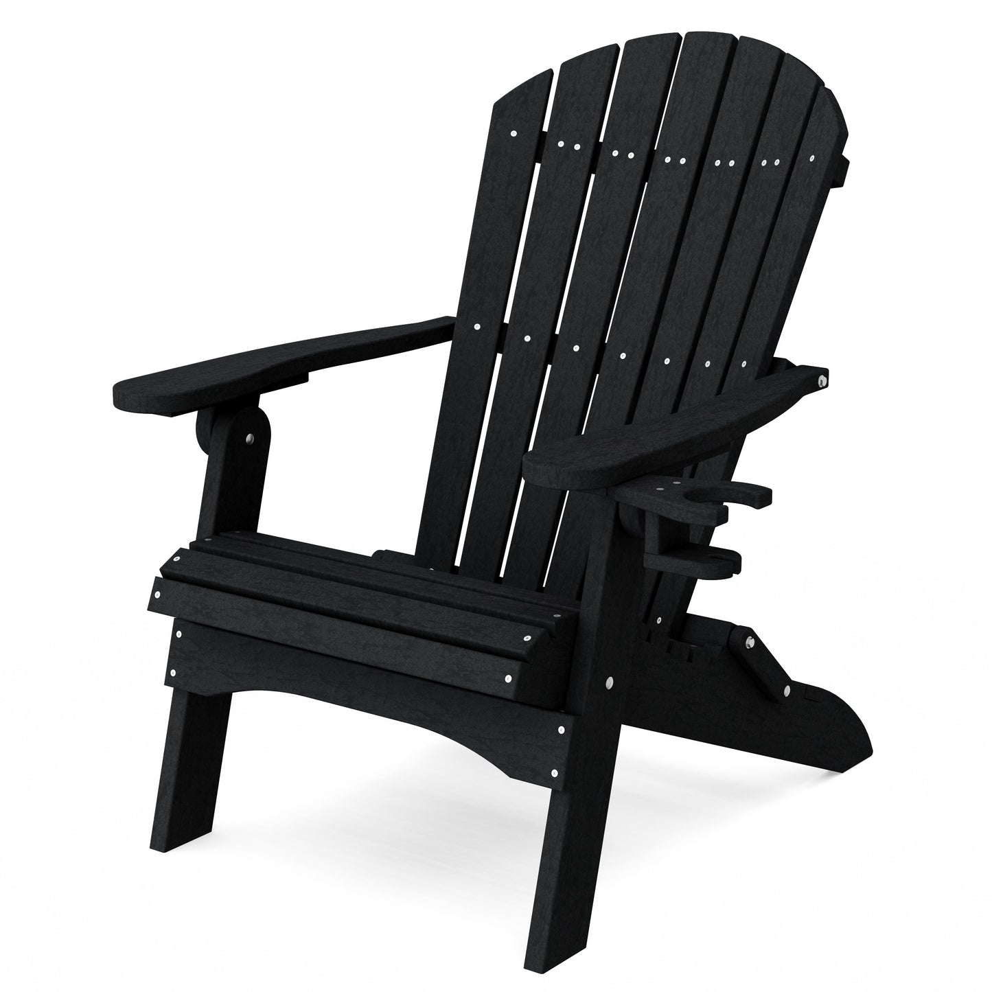 Heritage Folding Adirondack Chair with Cup Holder