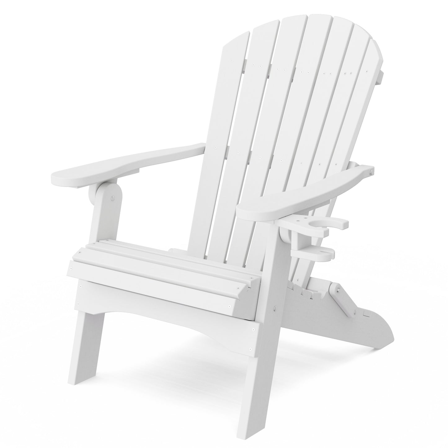 Heritage Folding Adirondack Chair with Cup Holder