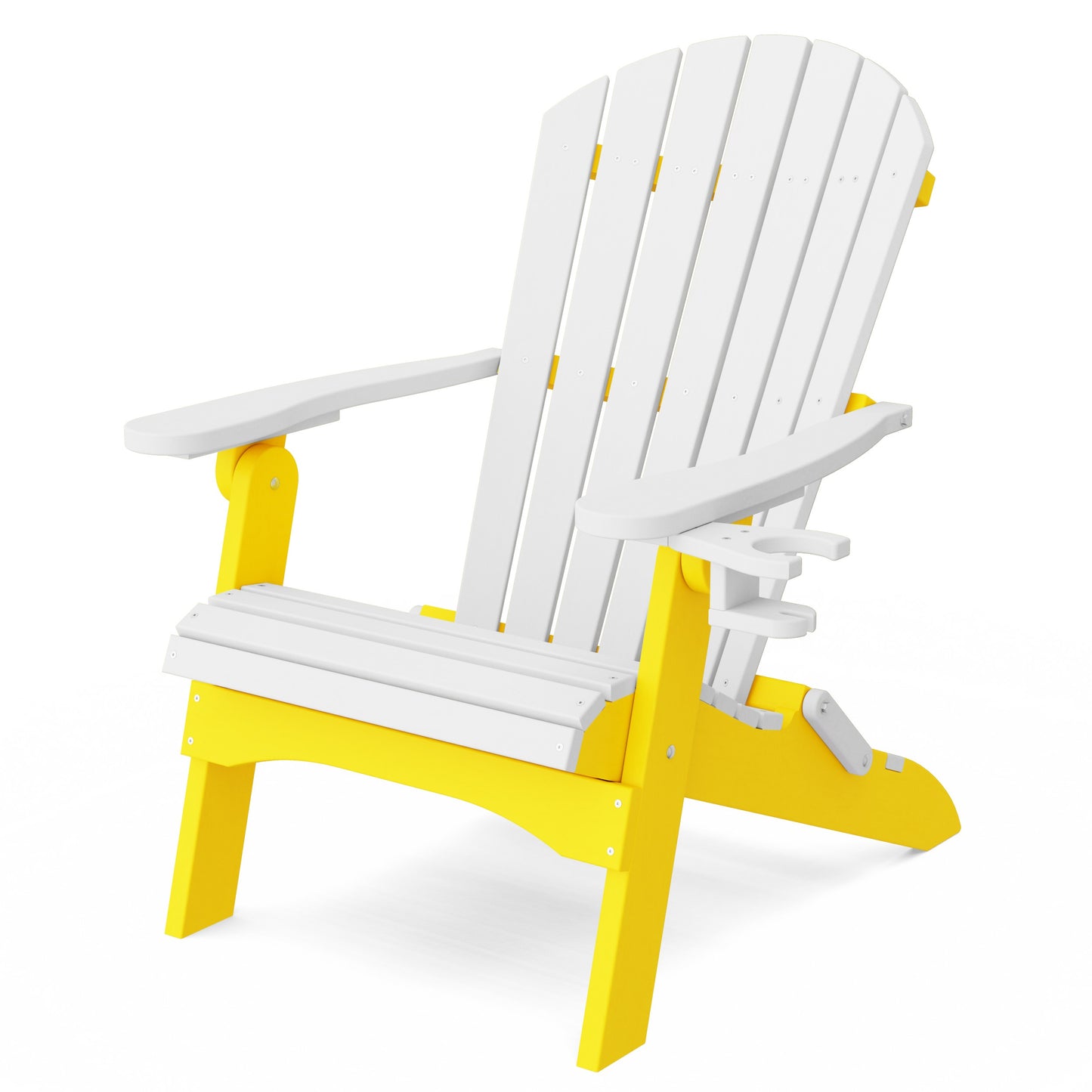 Heritage Folding Adirondack Chair with Cup Holder
