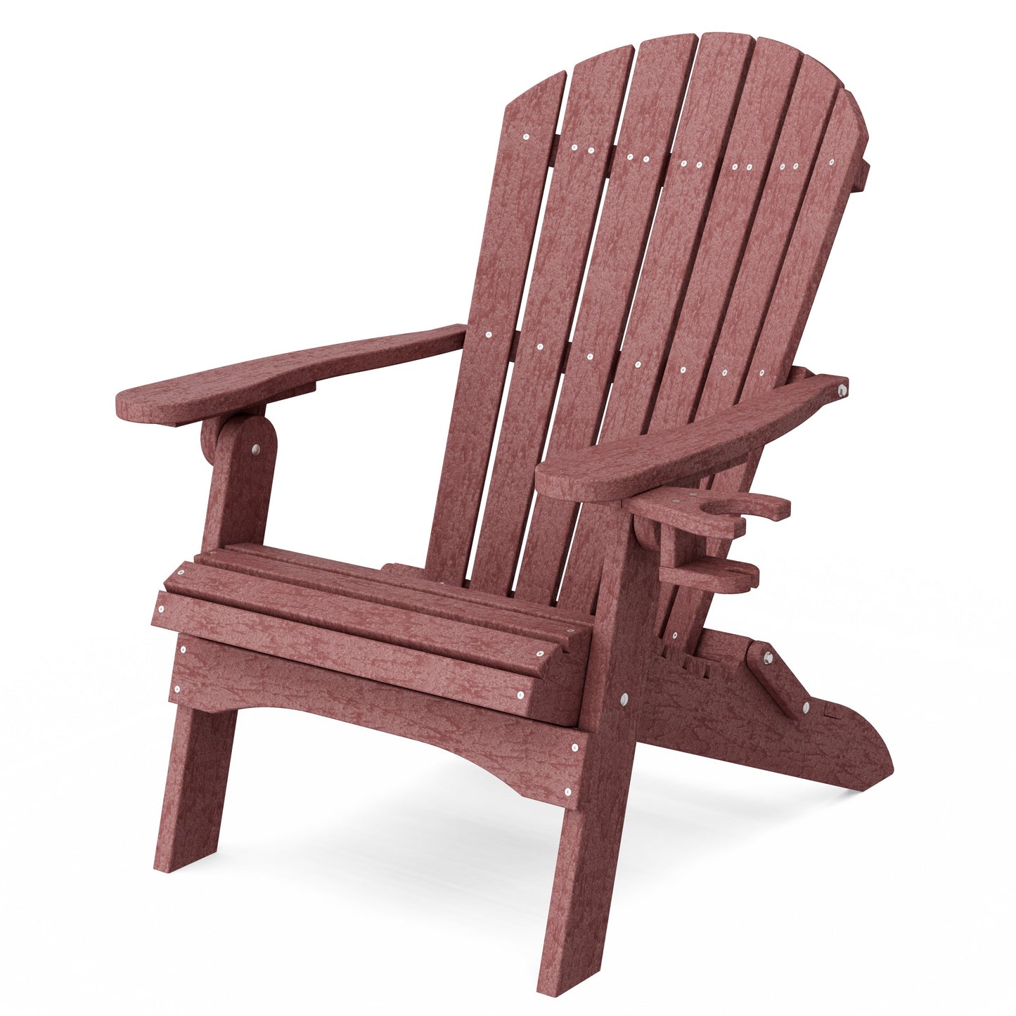 Heritage Folding Adirondack Chair with Cup Holder