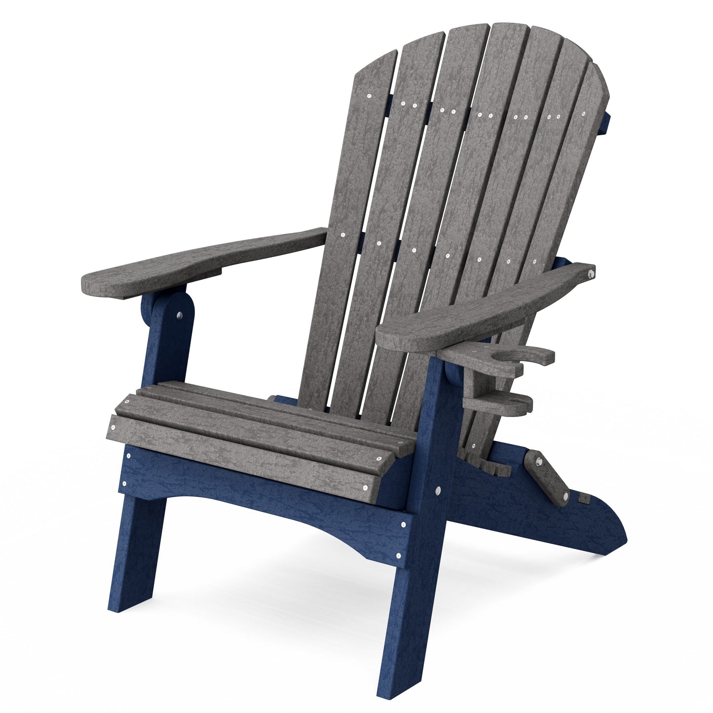 Heritage Folding Adirondack Chair with Cup Holder