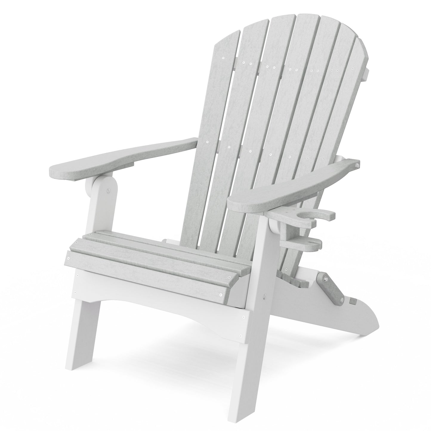 Heritage Folding Adirondack Chair with Cup Holder