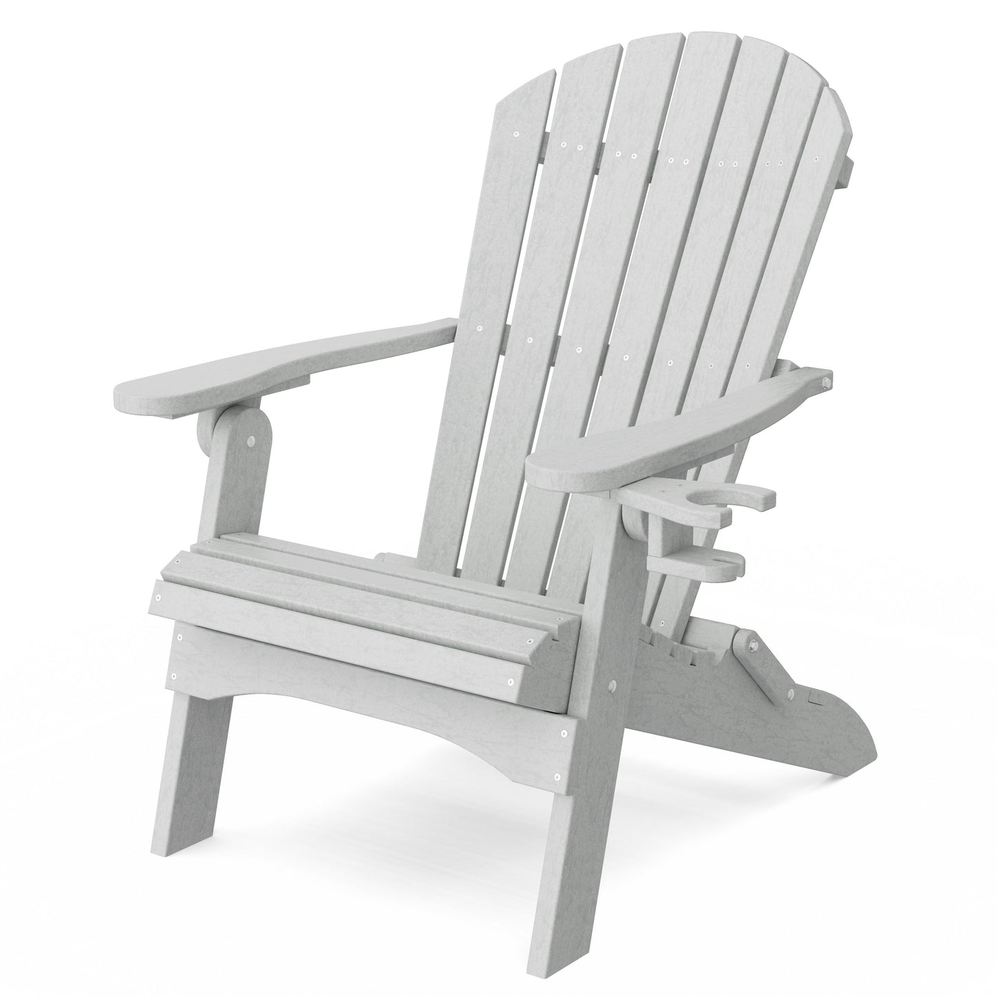 Heritage Folding Adirondack Chair with Cup Holder