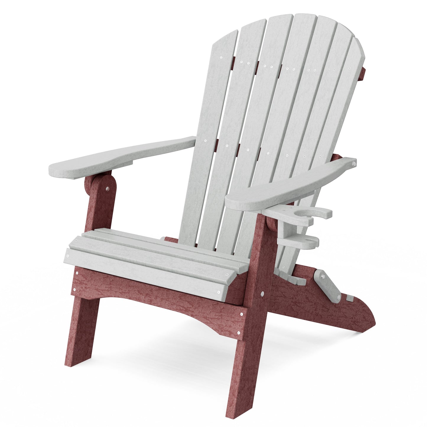 Heritage Folding Adirondack Chair with Cup Holder
