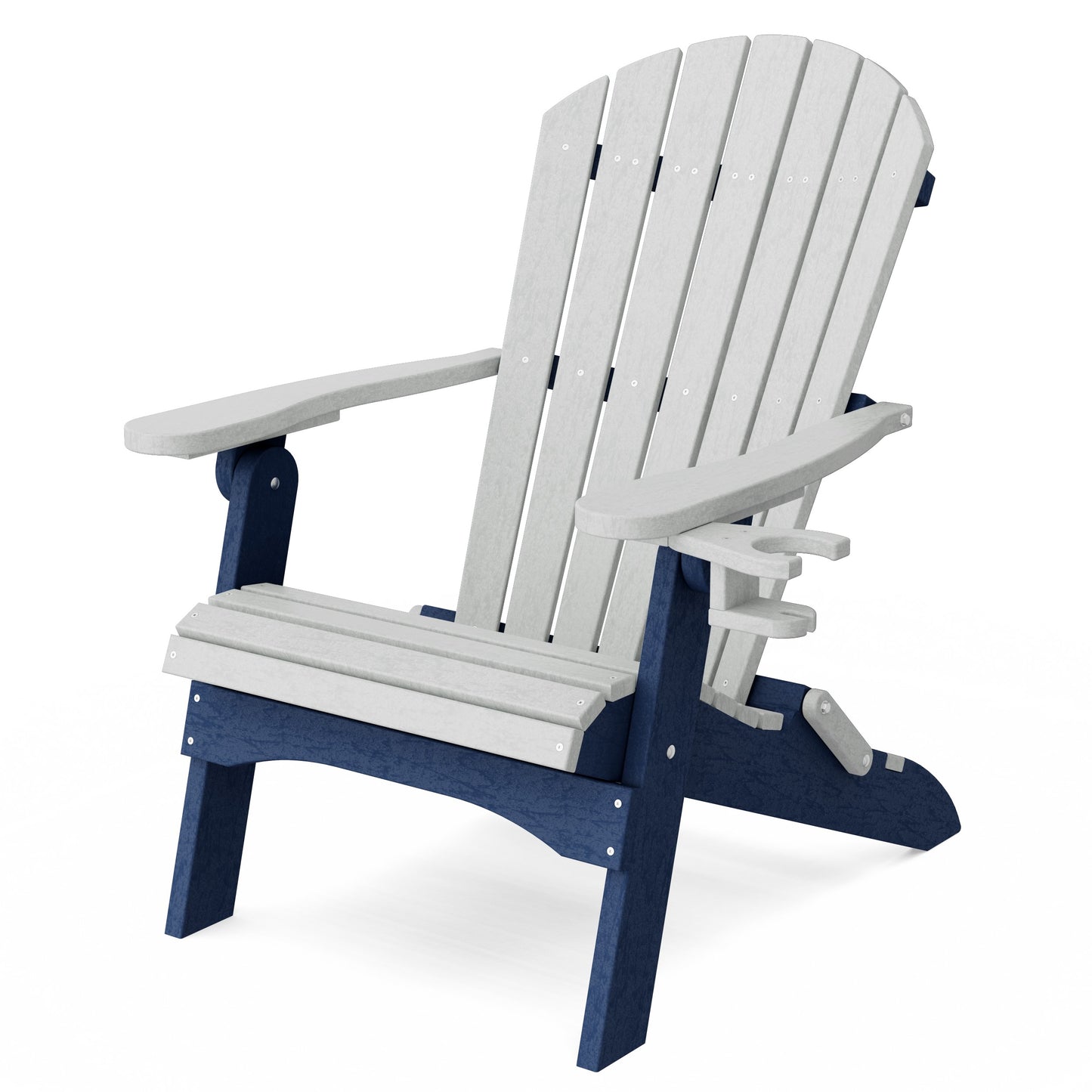 Heritage Folding Adirondack Chair with Cup Holder