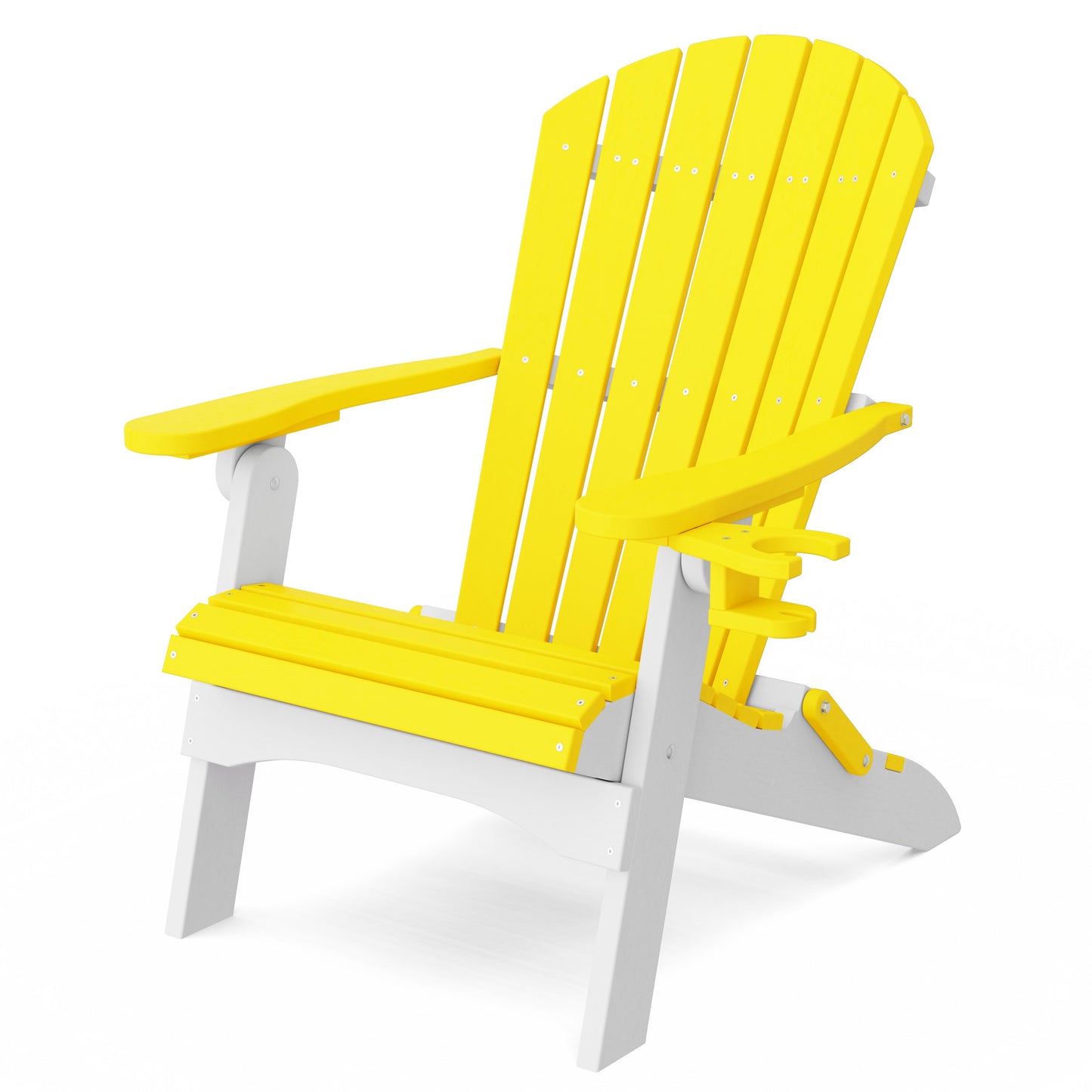 Heritage Folding Adirondack Chair with Cup Holder