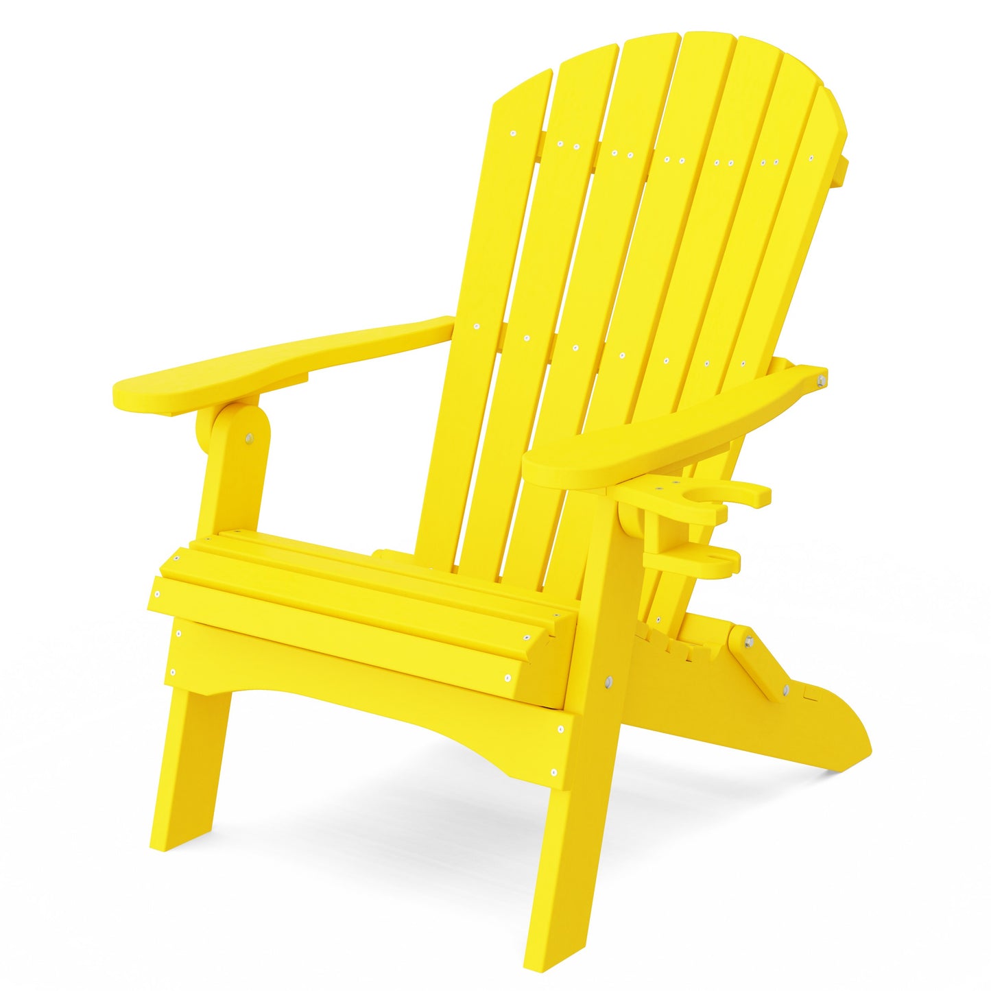 Heritage Folding Adirondack Chair with Cup Holder